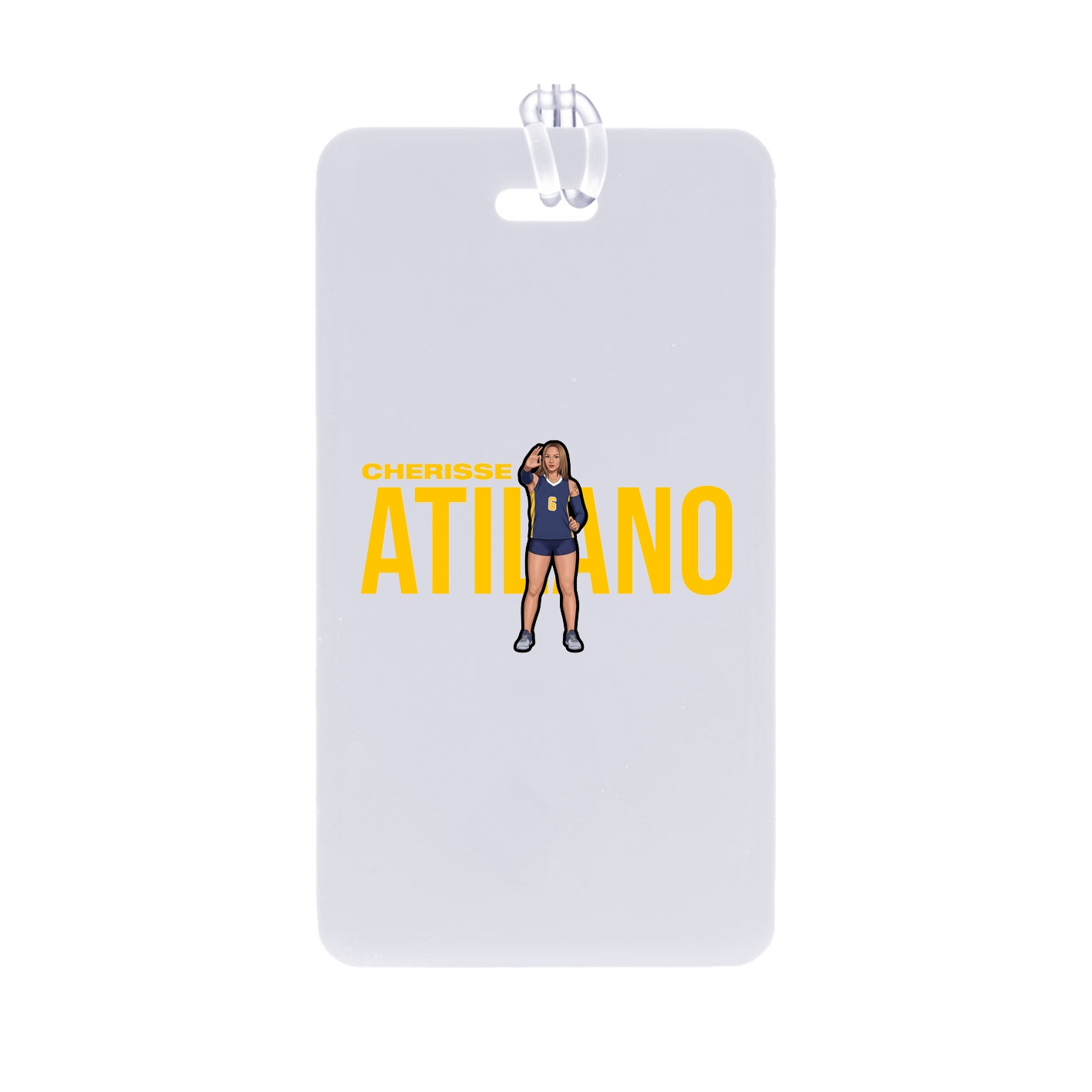 Bag Tag — Player Name in Classic