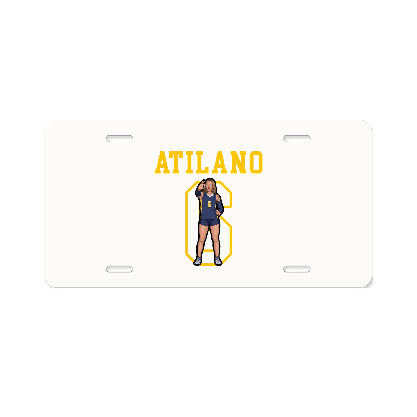 License Plate — Shirsey in Classic