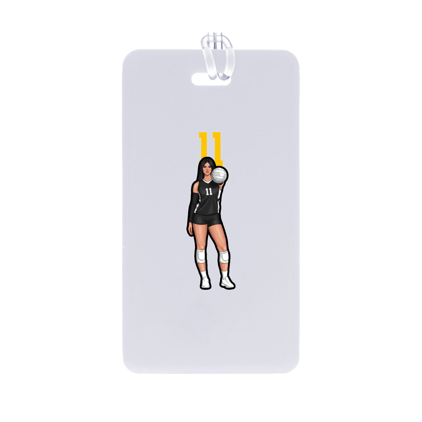 Bag Tag — Number Top in Classic