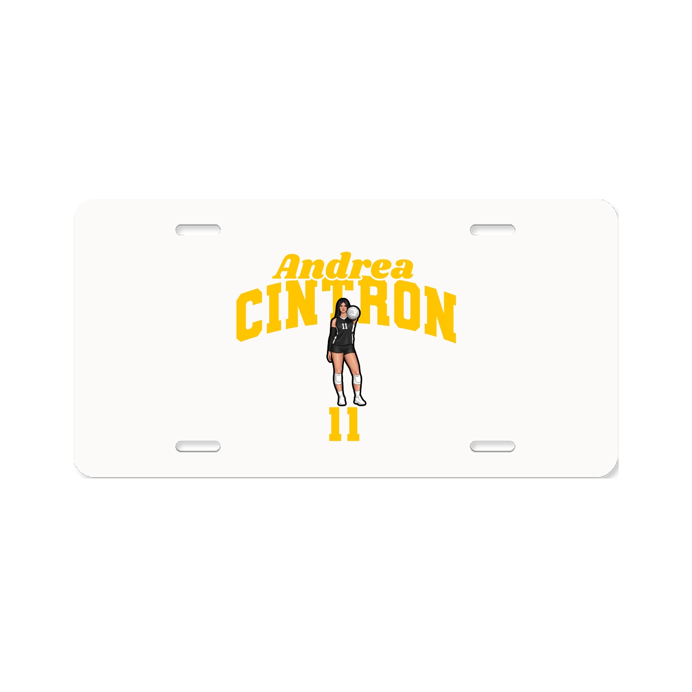 License Plate — Signature Arch in Classic