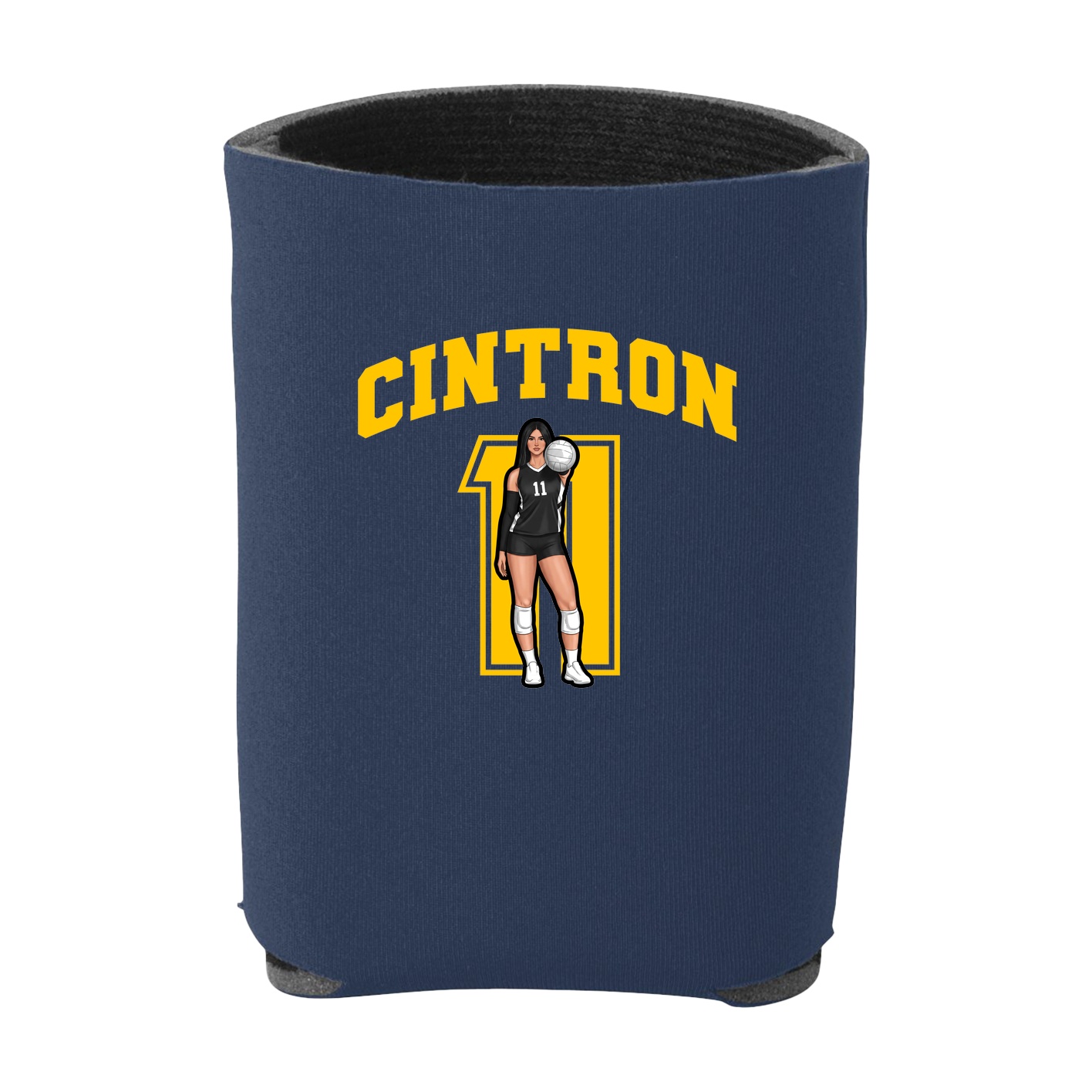 Can Holder — Number in Navy