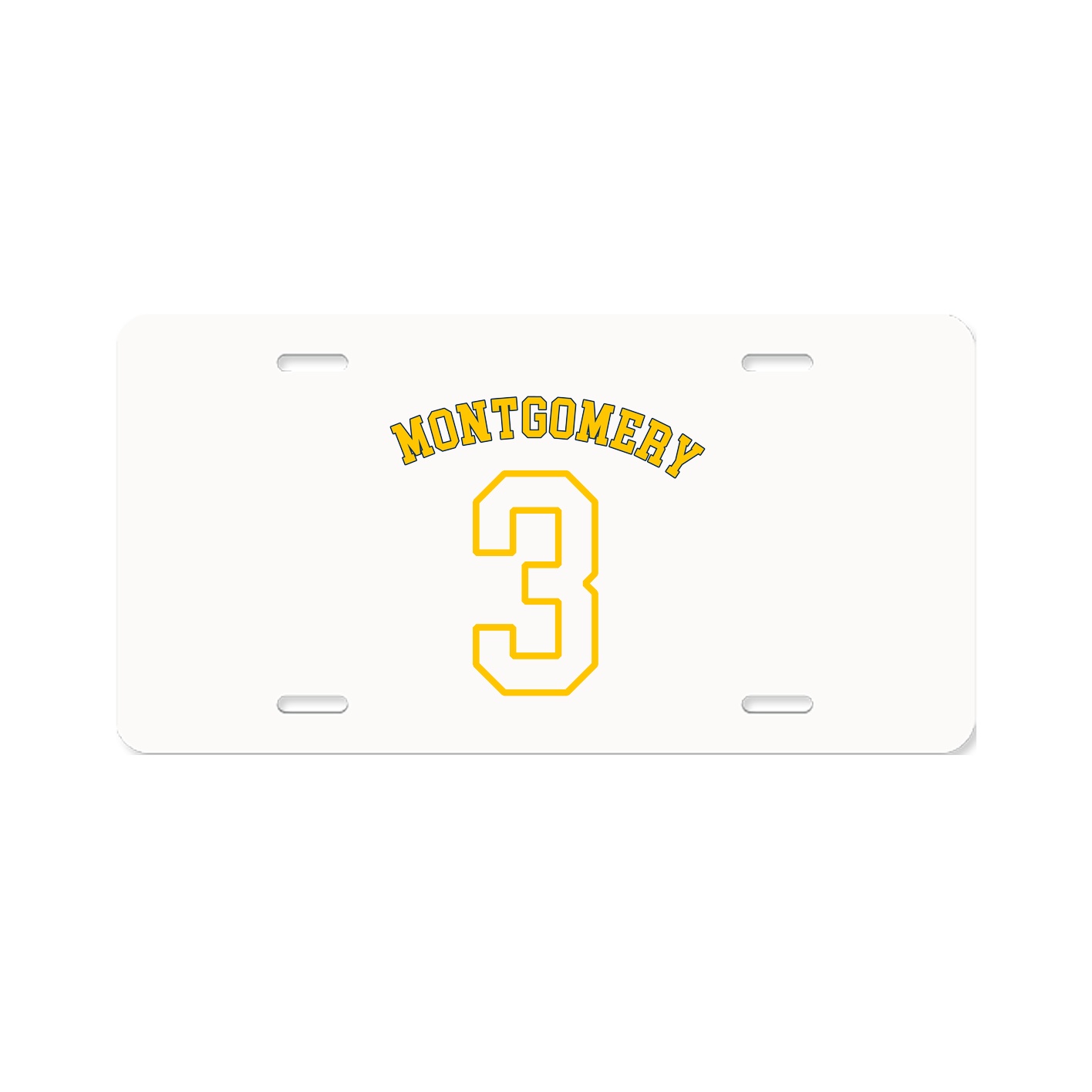 License Plate — Shirsey Arch in Classic