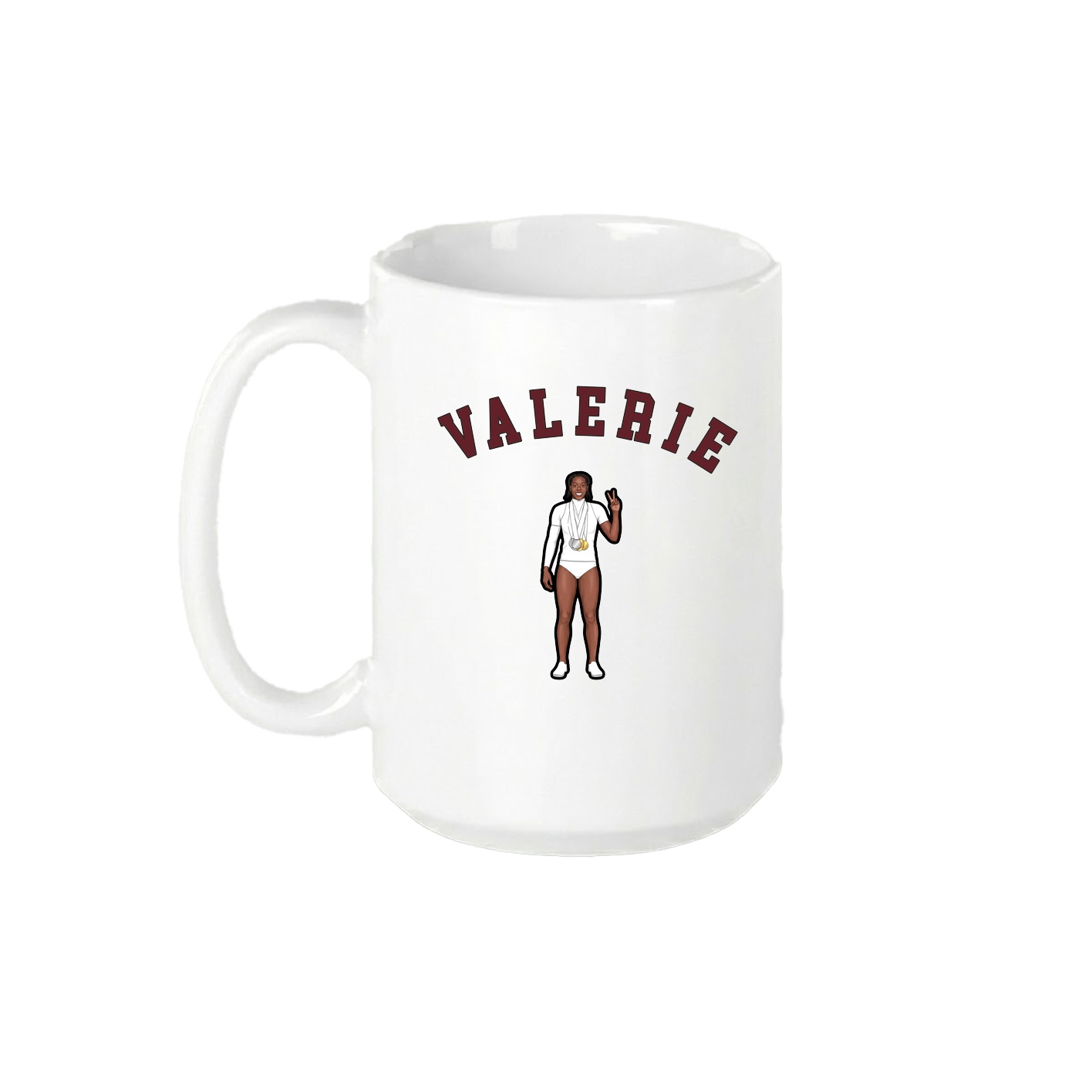 15oz Coffee Mug — Shirsey Arch in White