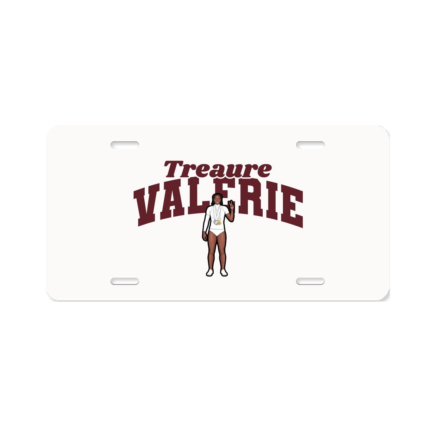 License Plate — Signature Arch in Classic