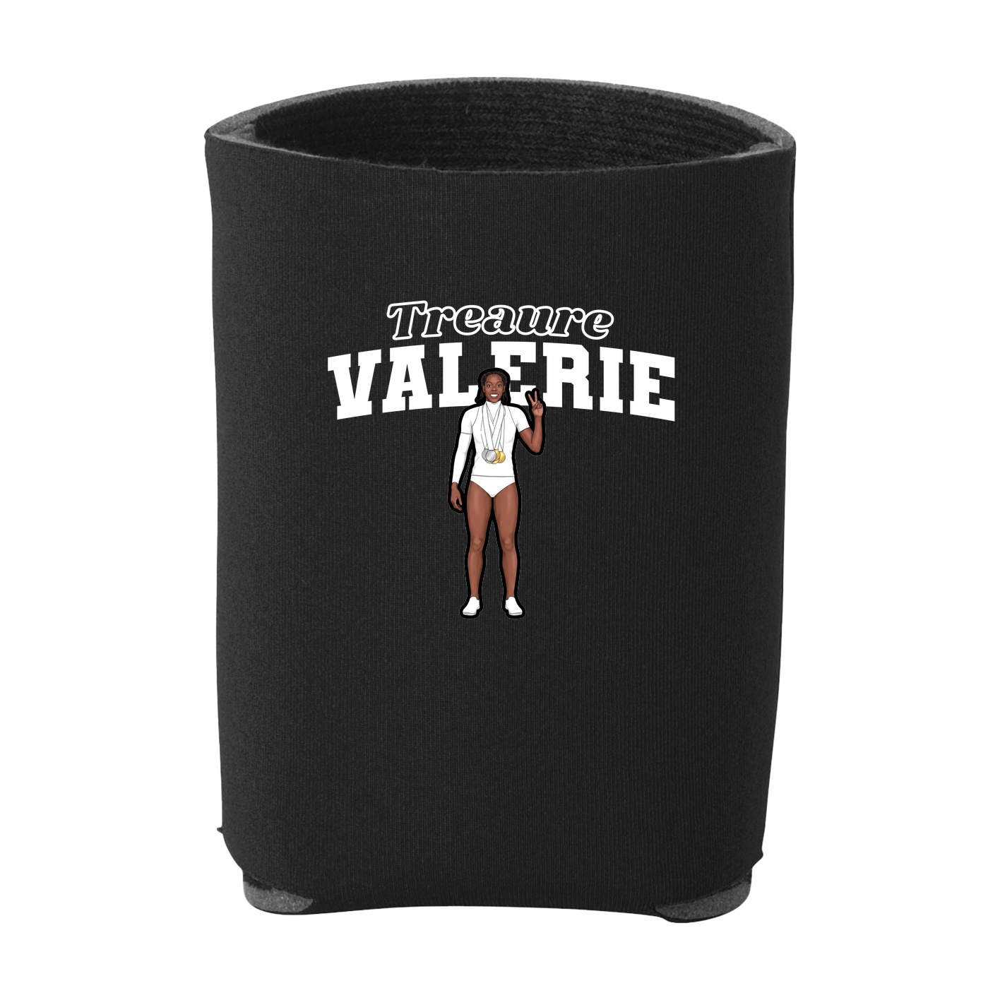 Can Holder — Name Arch in Black