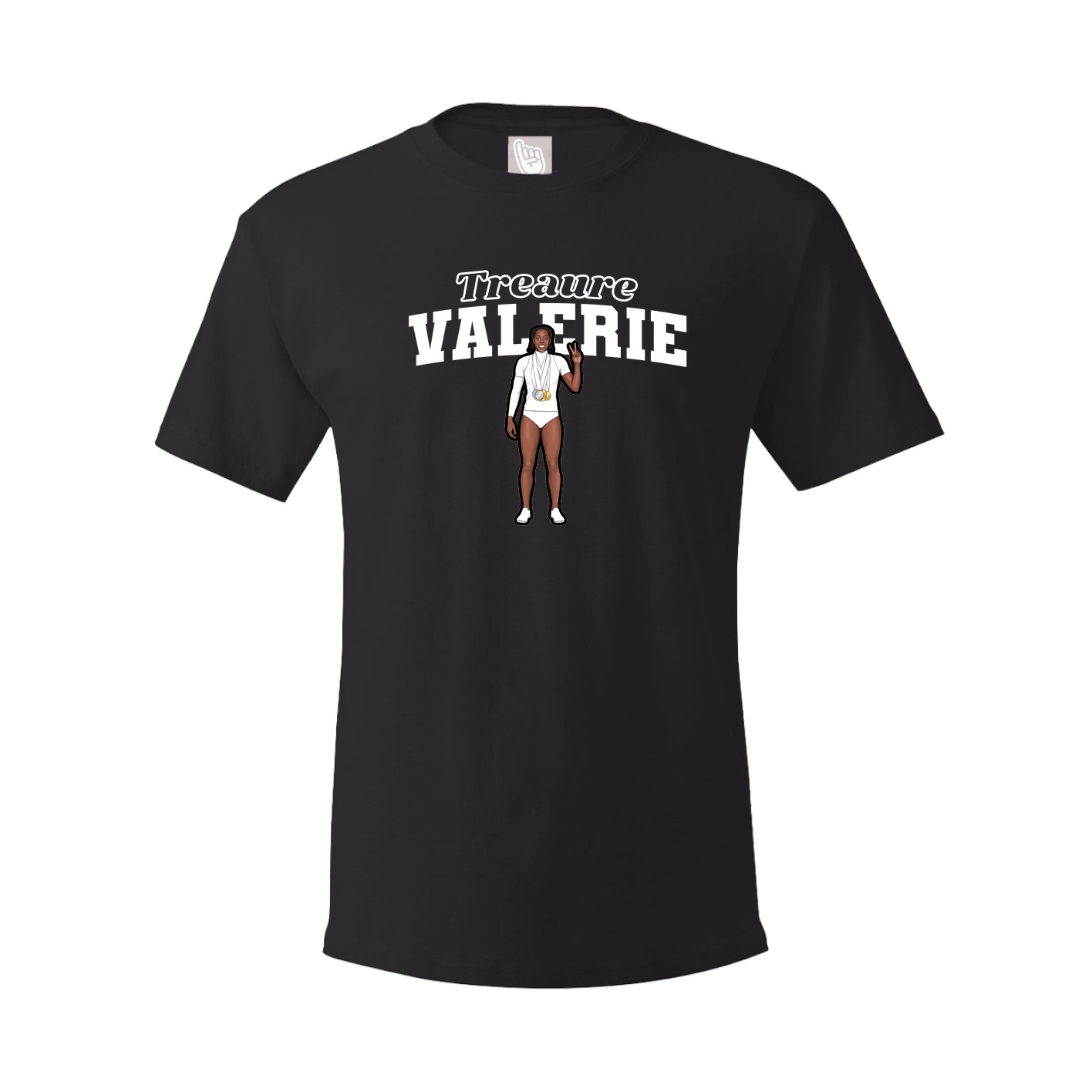 Youth Tee — Name Arch in Black