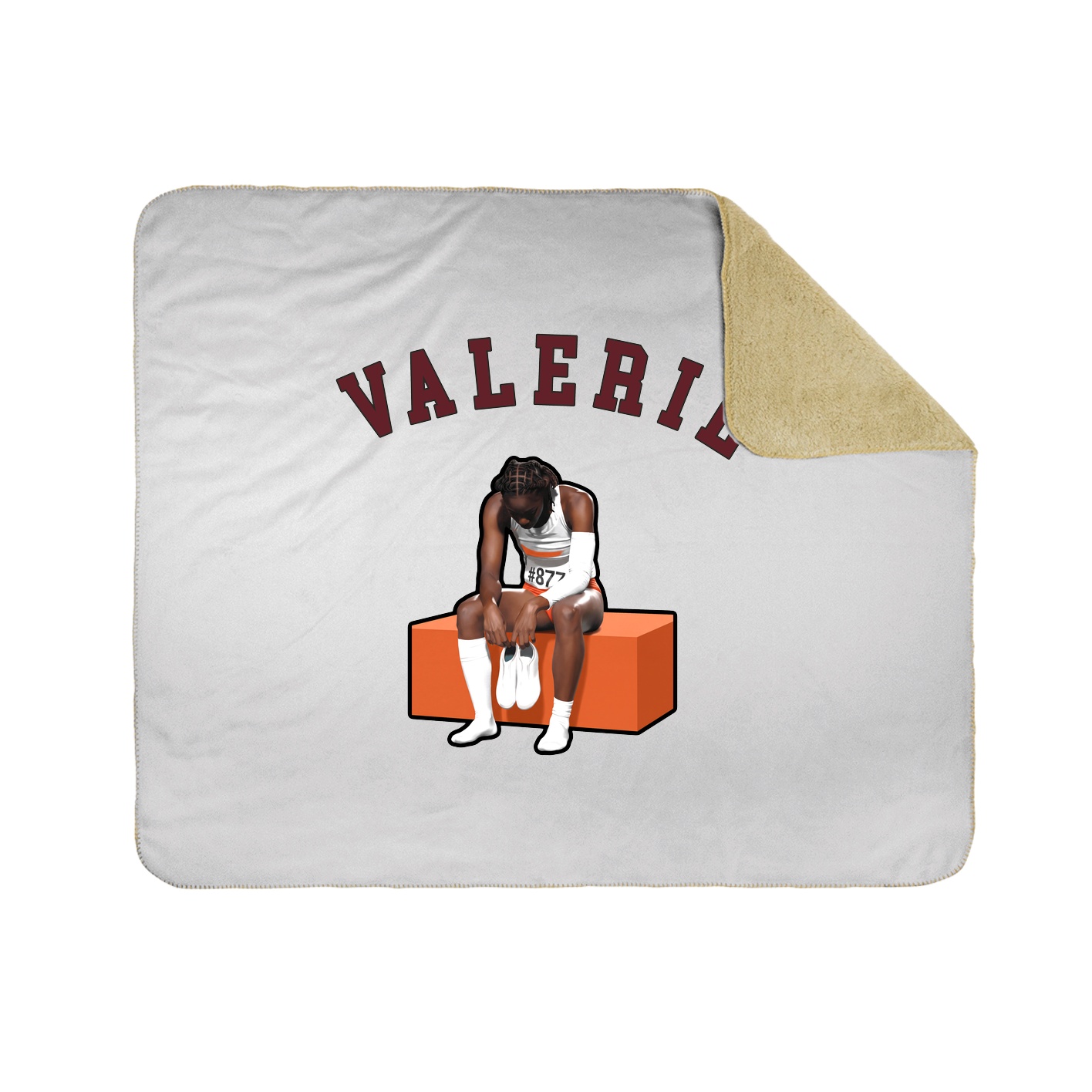 Throw Blanket — Shirsey Arch in White
