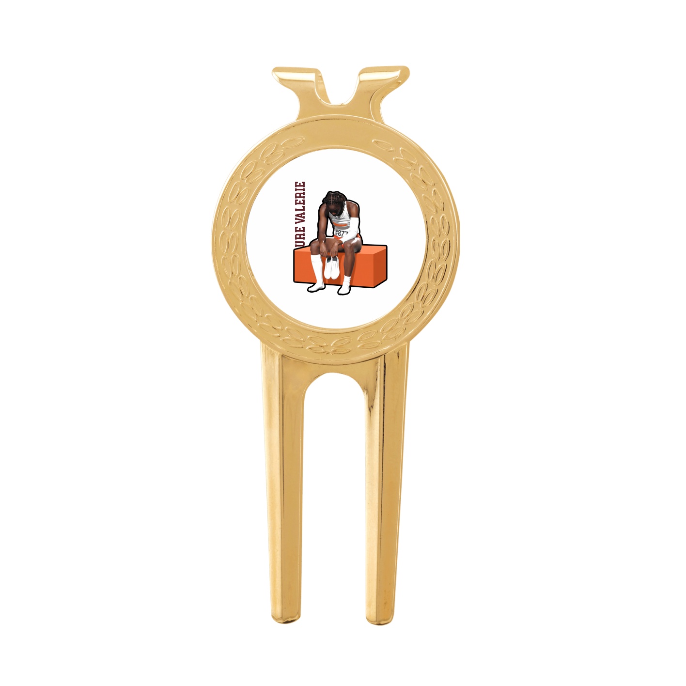 Divot Tool with Ball Marker — Name Vertical in Classic