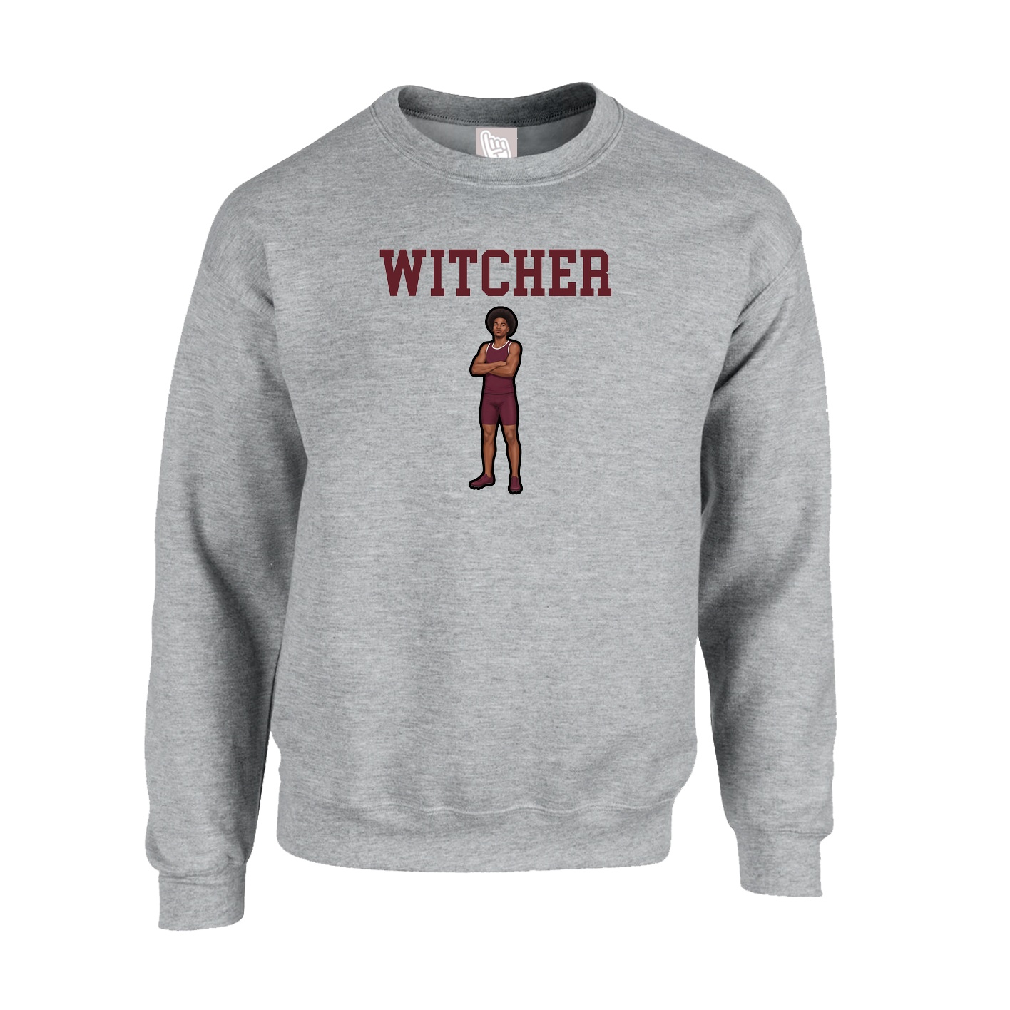Fleece Crew — Shirsey in Grey