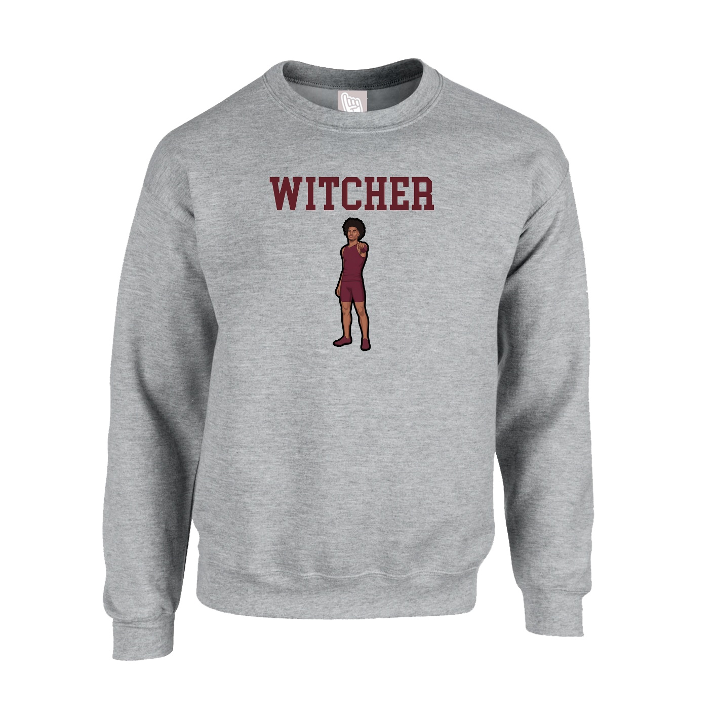 Fleece Crew — Shirsey in Grey