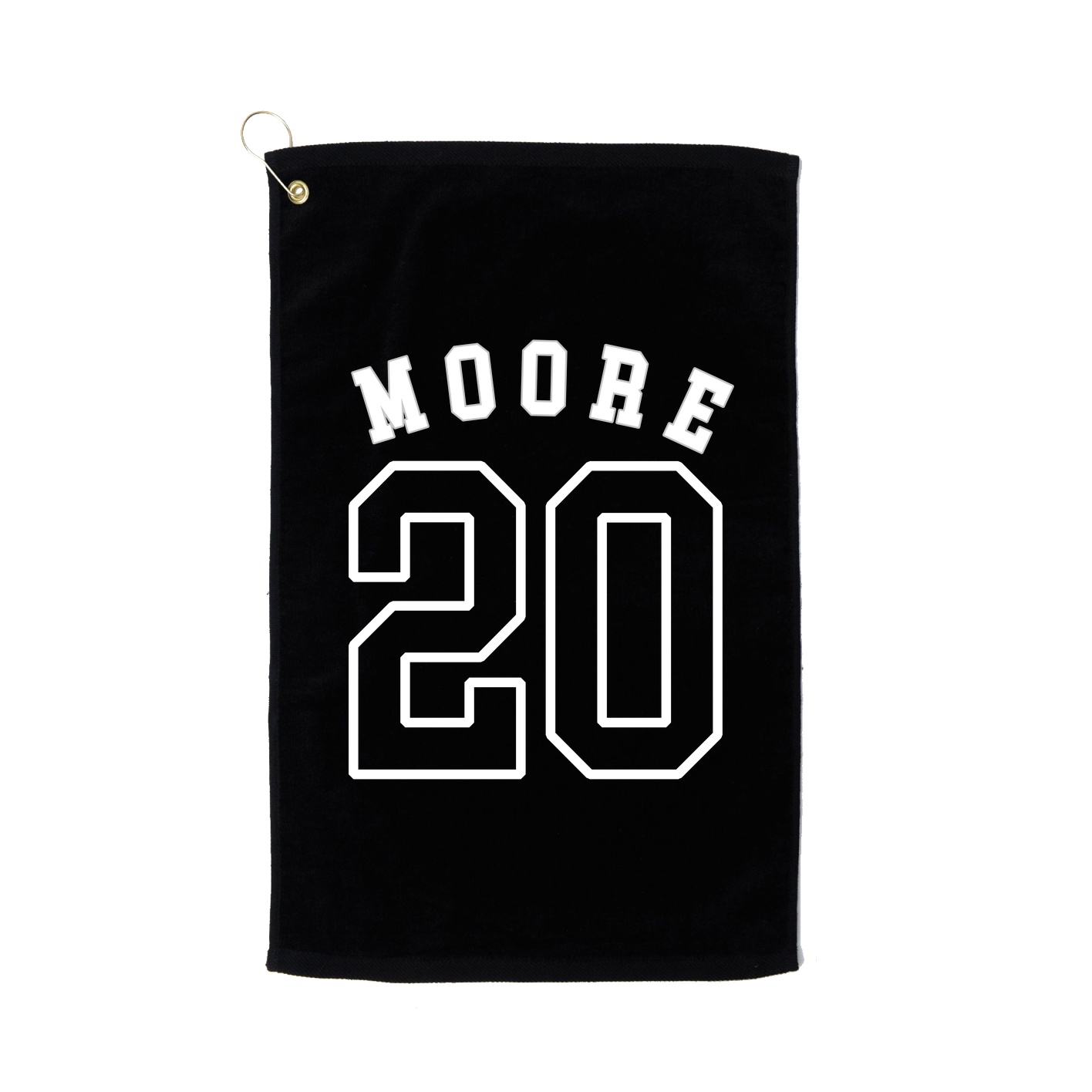 Golf Towel — Shirsey Arch in Black