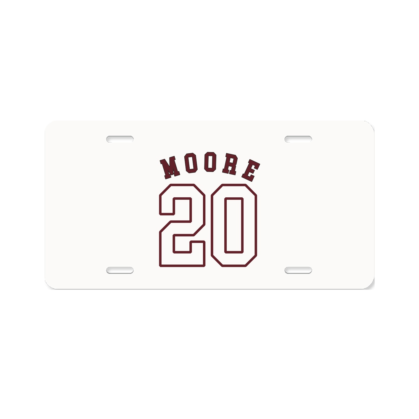 License Plate — Shirsey Arch in Classic