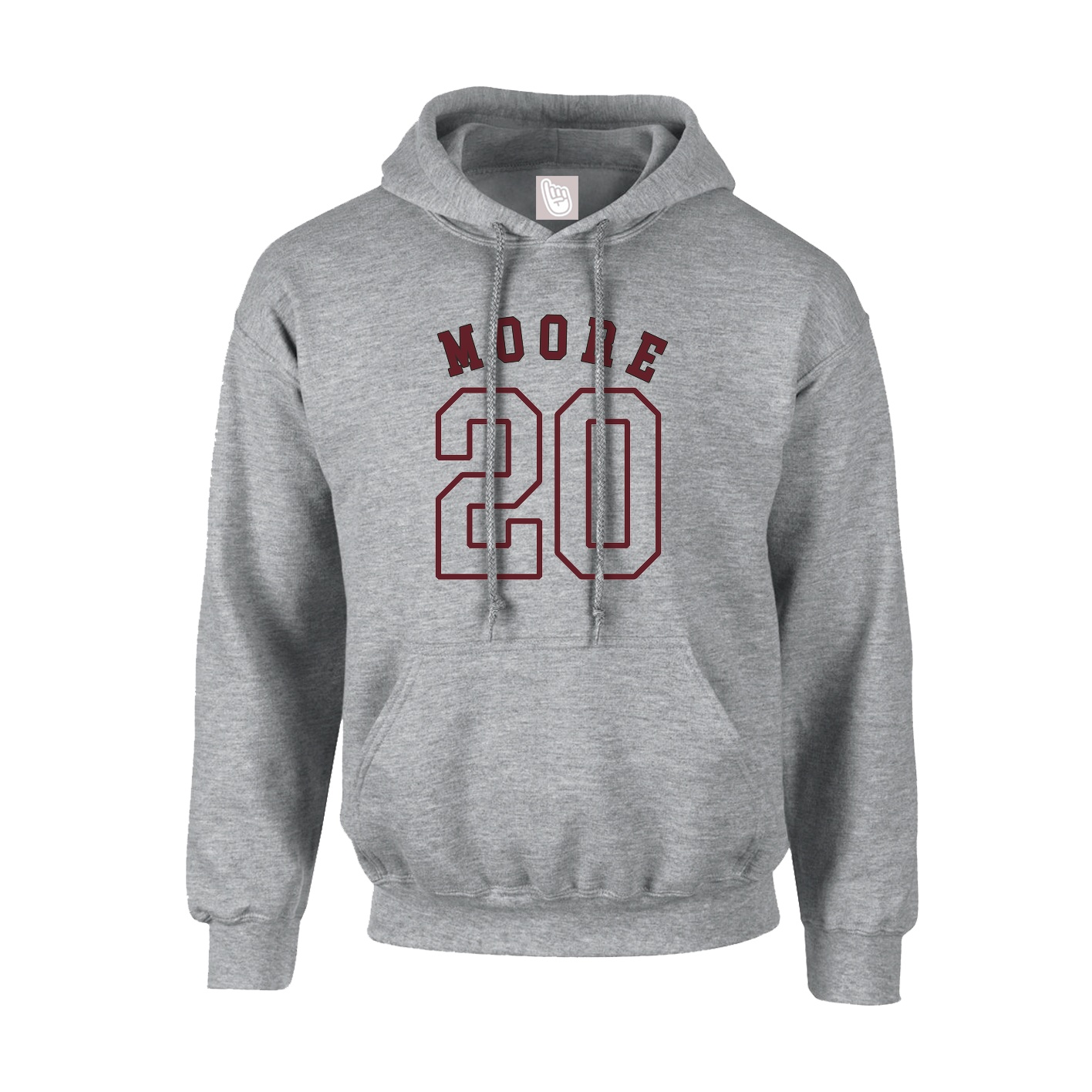 Hoodie — Shirsey Arch in Grey