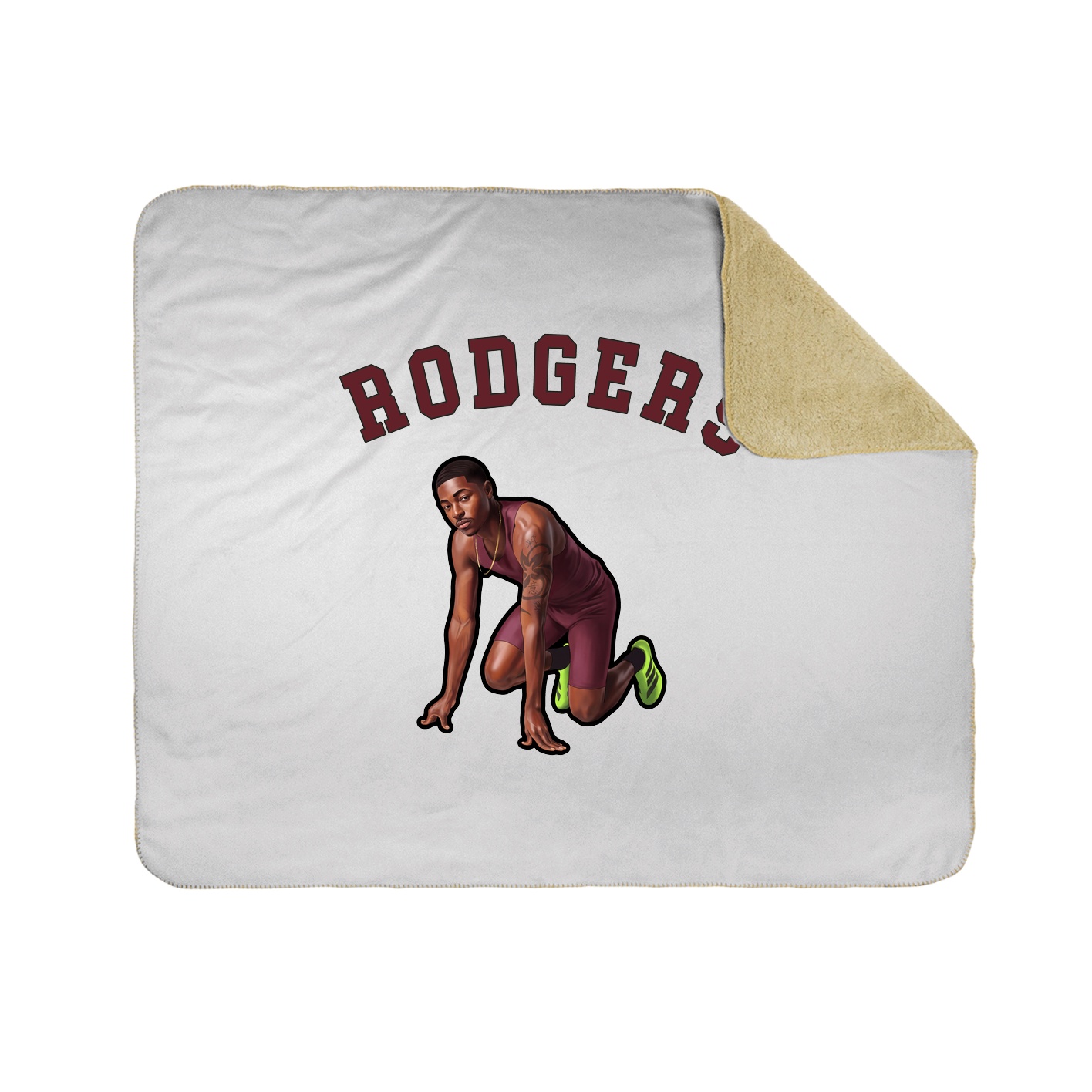 Throw Blanket — Shirsey Arch in White