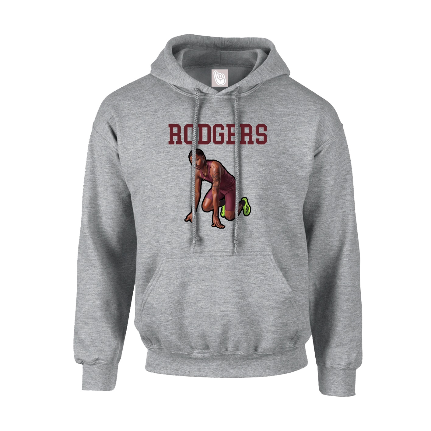 Hoodie — Shirsey in Grey