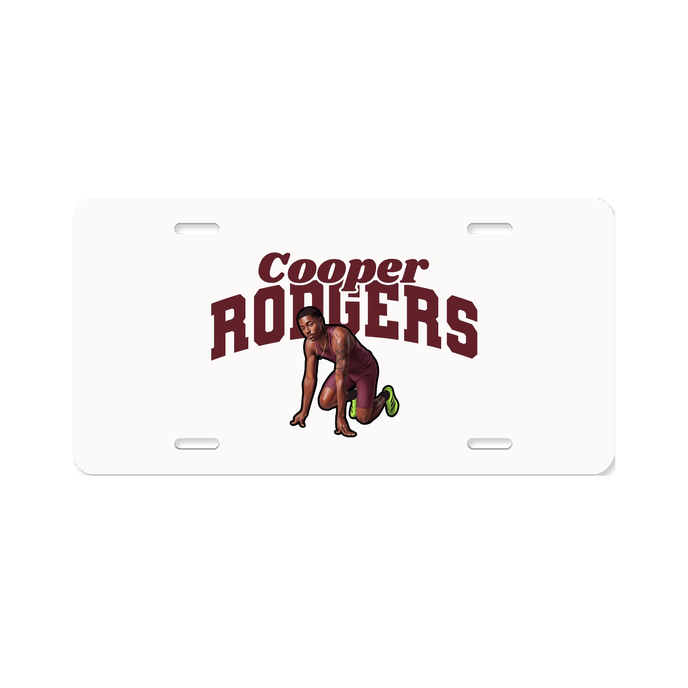 License Plate — Signature Arch in Classic