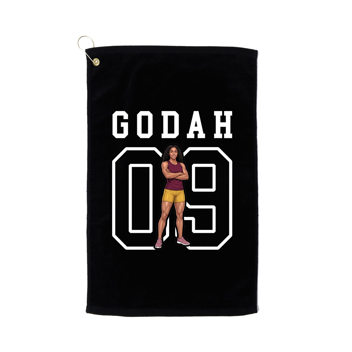 Golf Towel — Shirsey in Black