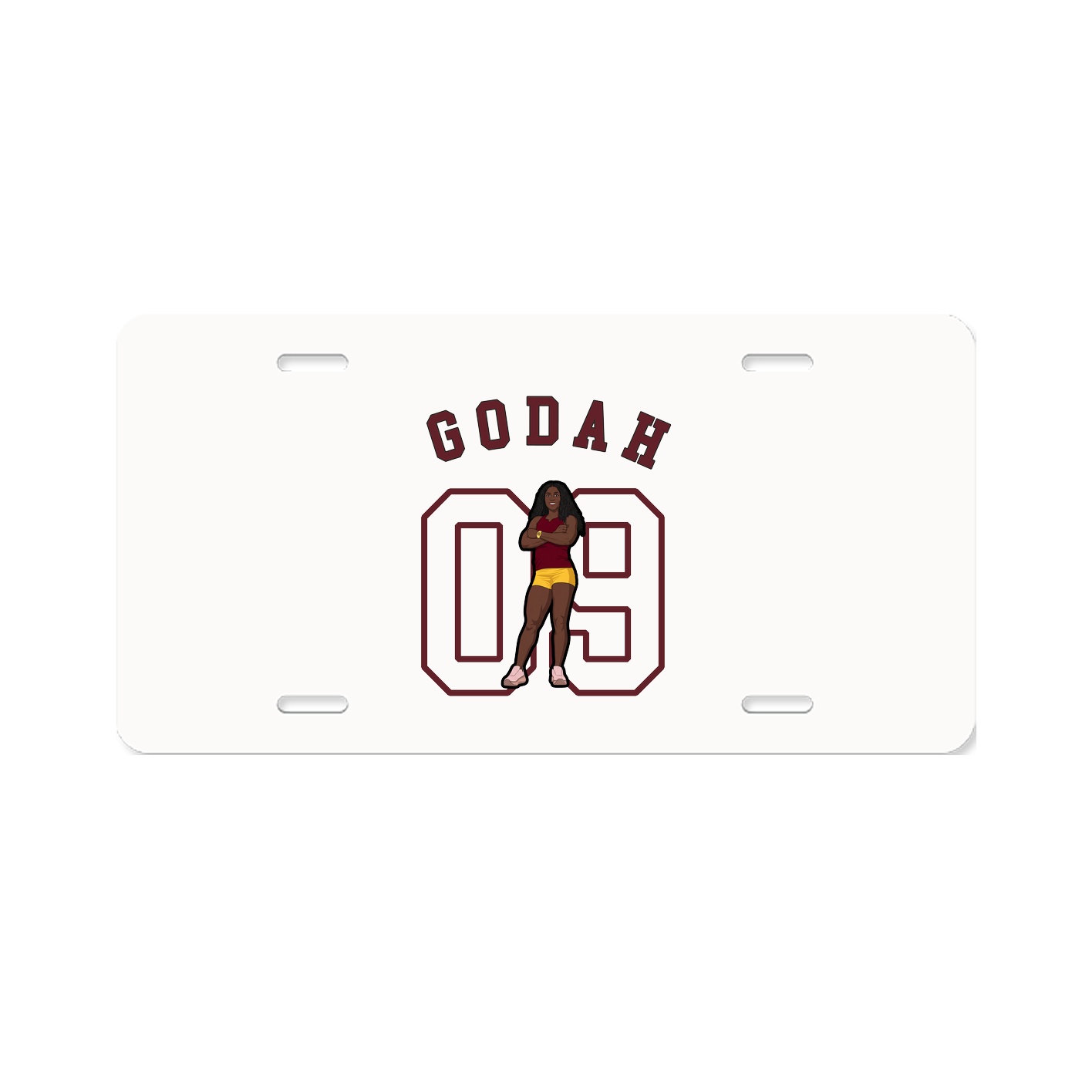 License Plate — Shirsey Arch in Classic