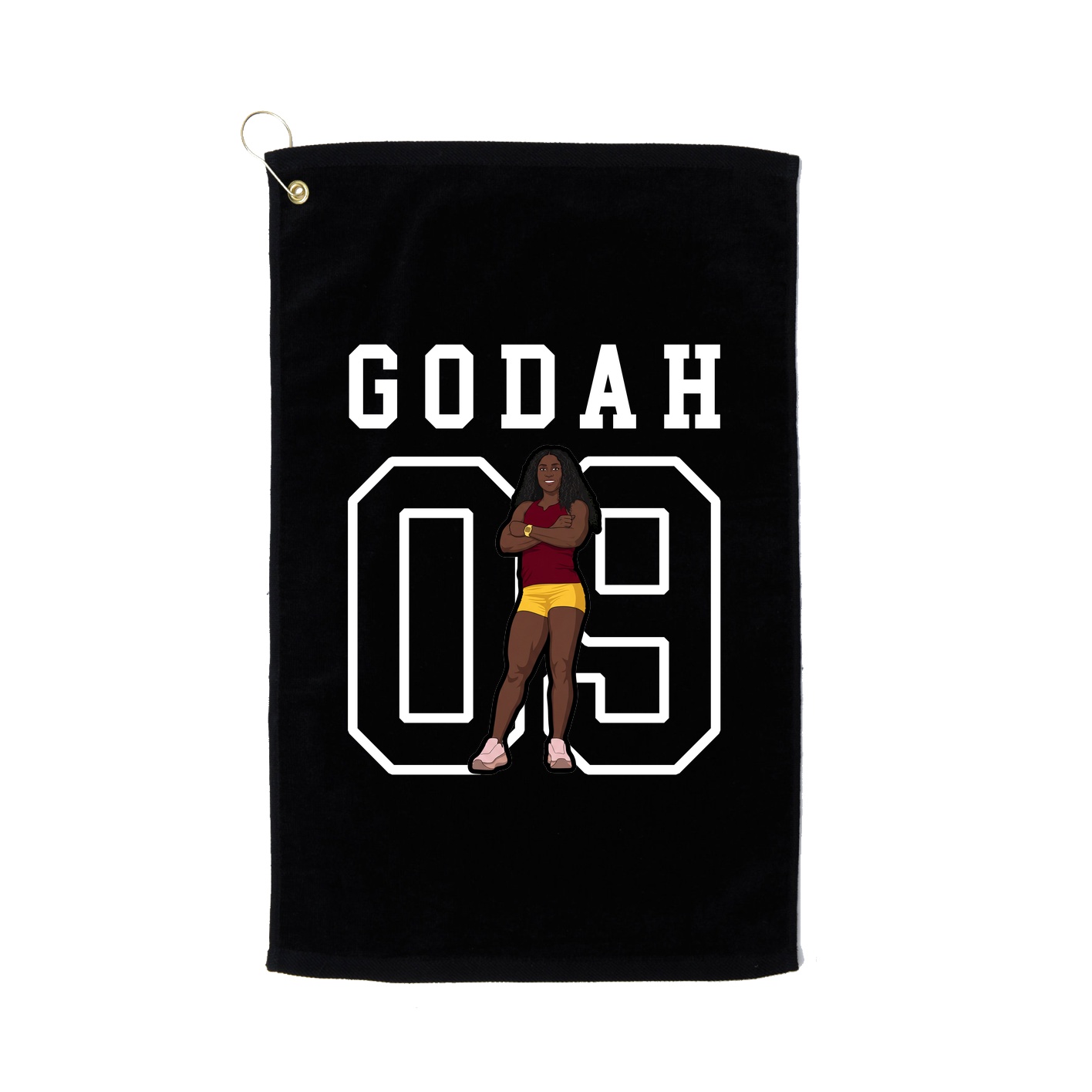 Golf Towel — Shirsey in Black
