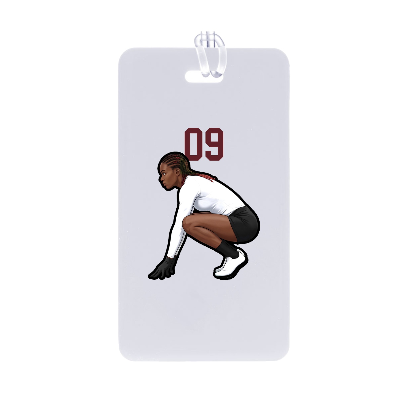 Bag Tag — Number Top in Classic
