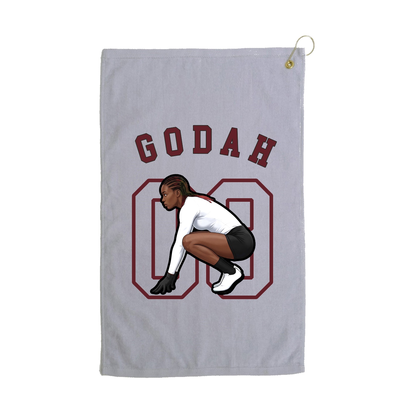 Golf Towel — Shirsey Arch in Grey