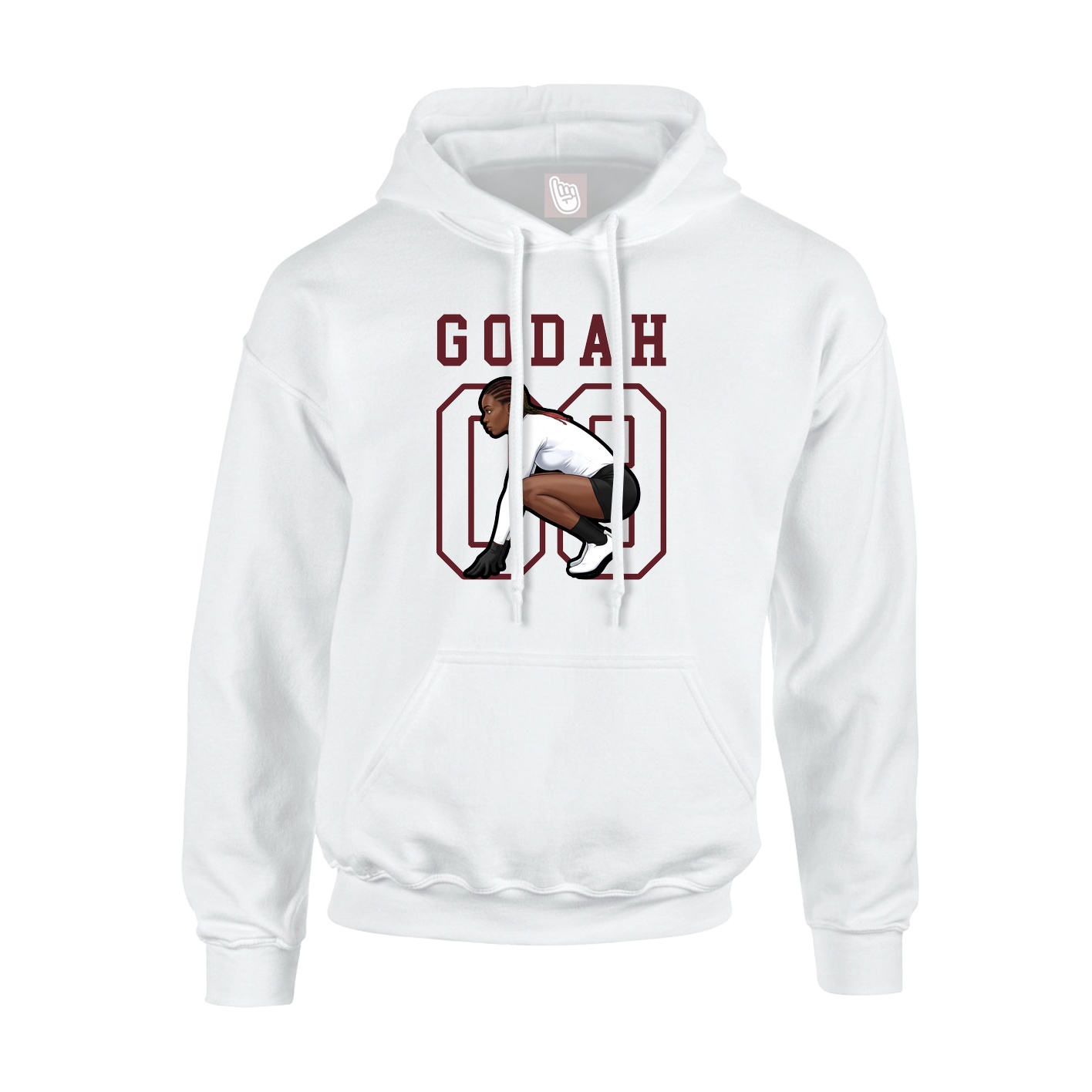 Youth Hoodie — Shirsey in White