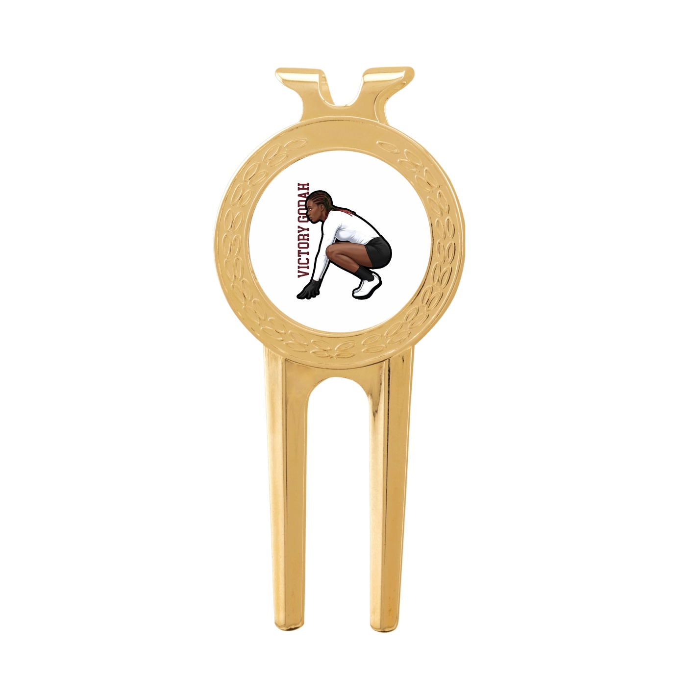 Divot Tool with Ball Marker — Name Vertical in Classic