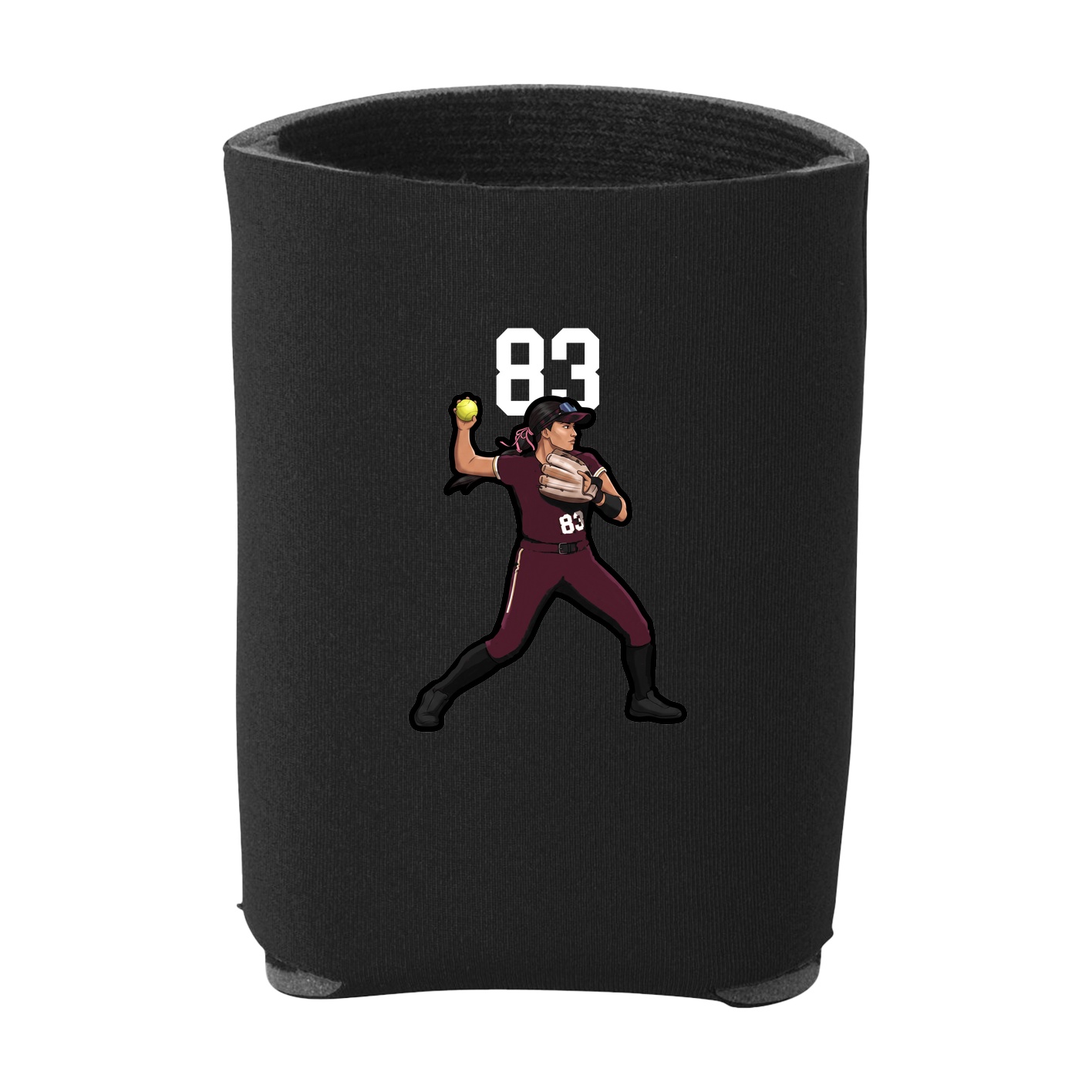 Can Holder — Number Top in Black