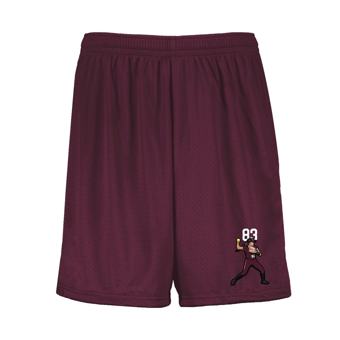 Shorts — Number Top in Maroon