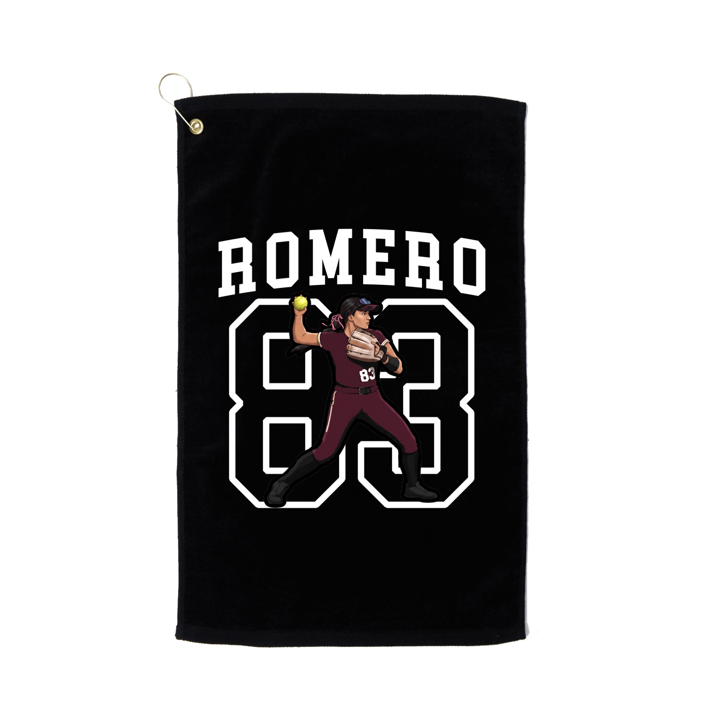 Golf Towel — Shirsey in Black