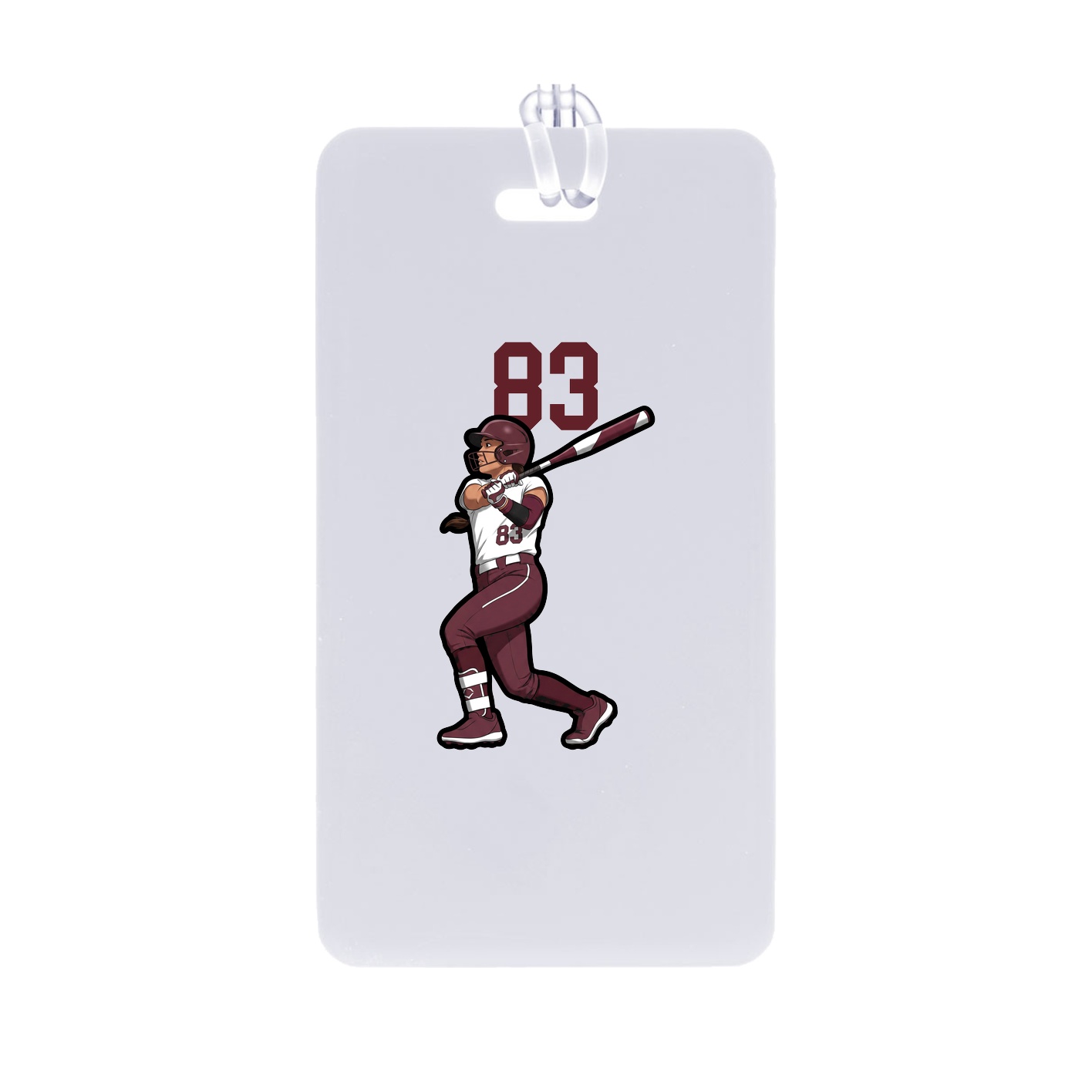 Bag Tag — Number Top in Classic