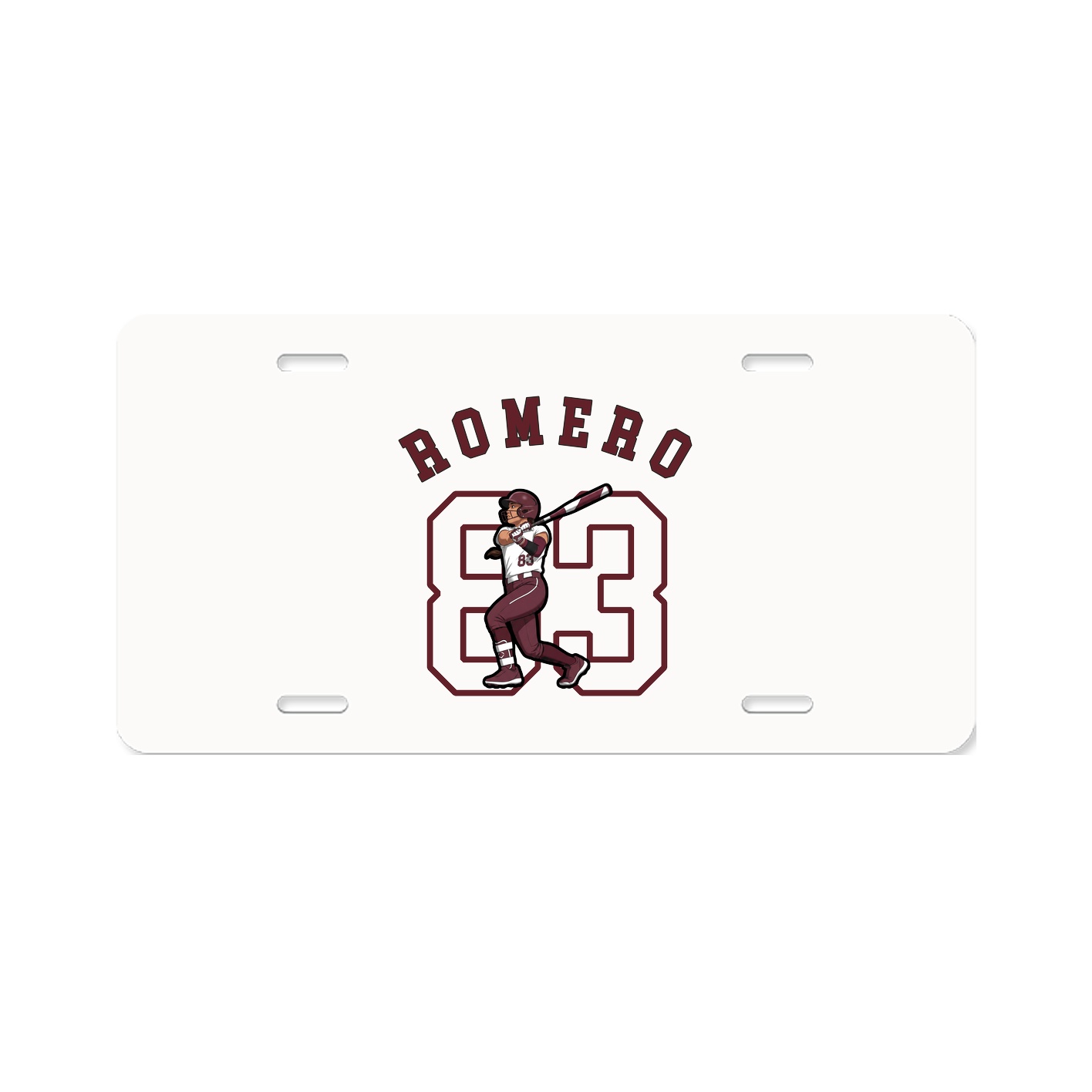 License Plate — Shirsey Arch in Classic