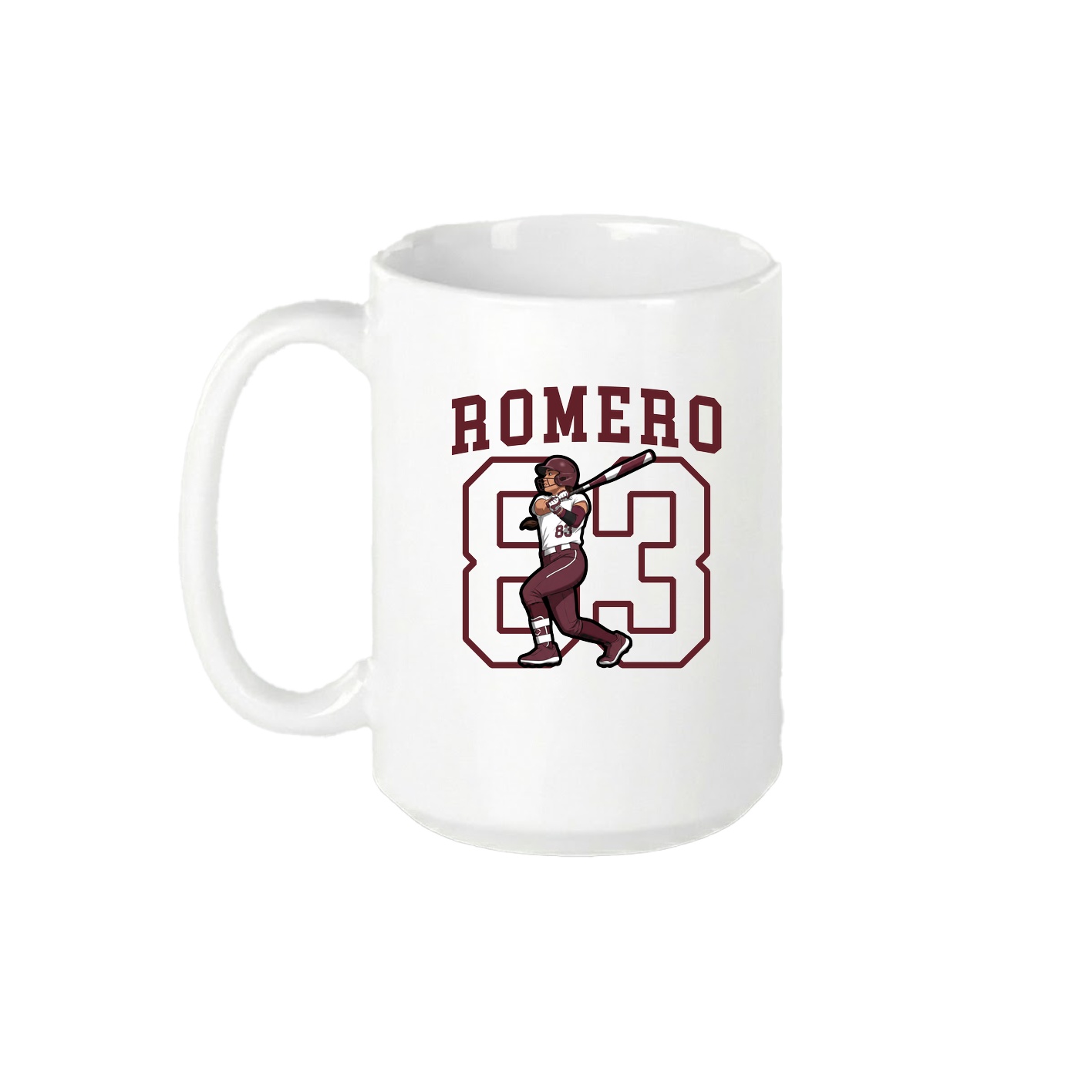 15oz Coffee Mug — Shirsey in White