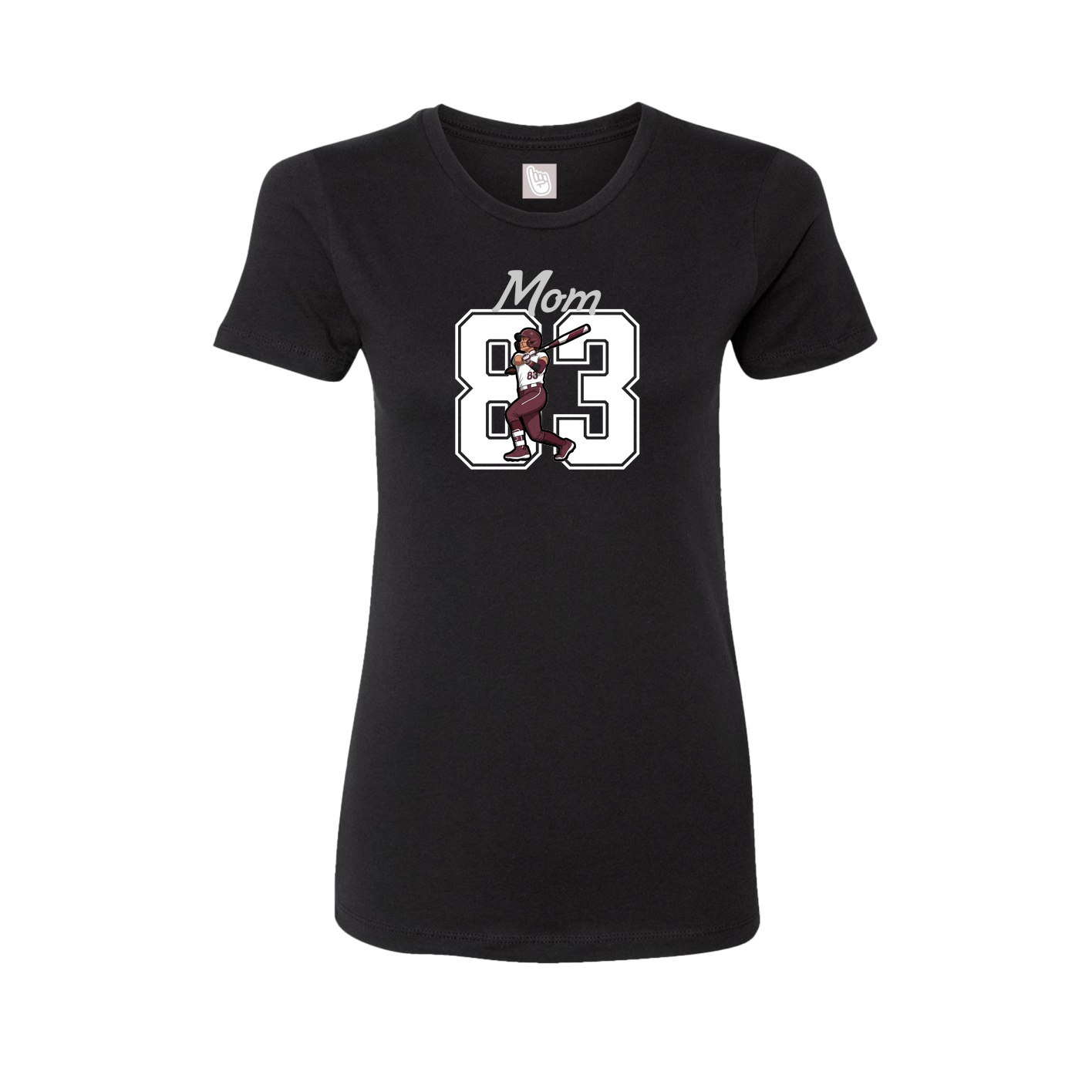 Womens Tee — Mothers Day Shirsey in Black