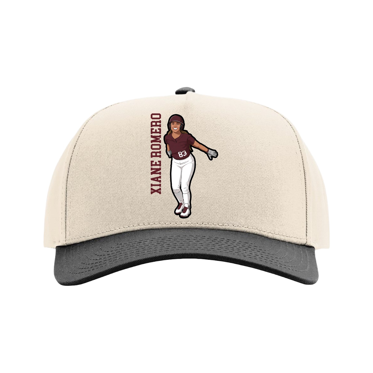 Full Fabric Five-Panel Champ Cap