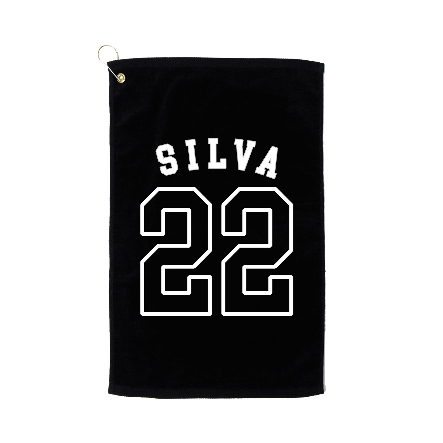 Golf Towel — Shirsey Arch in Black