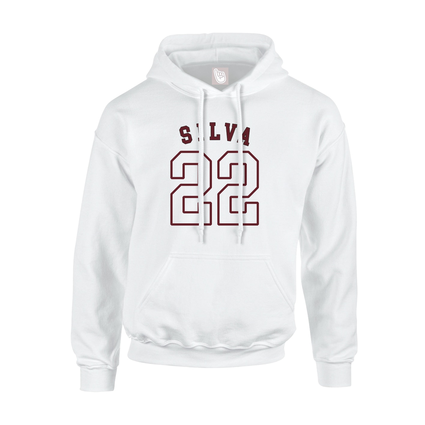 Hoodie — Shirsey Arch in White