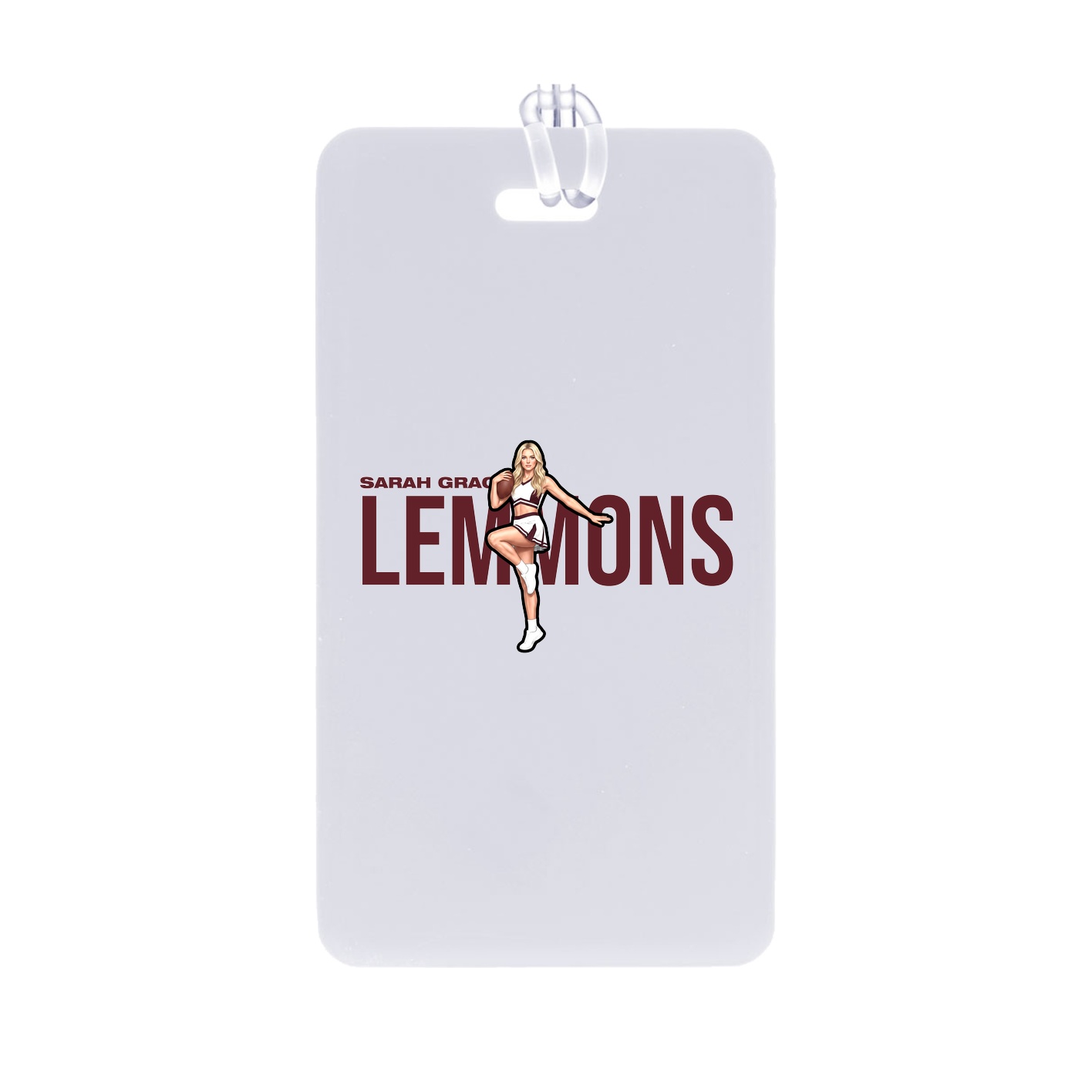 Bag Tag — Player Name in Classic