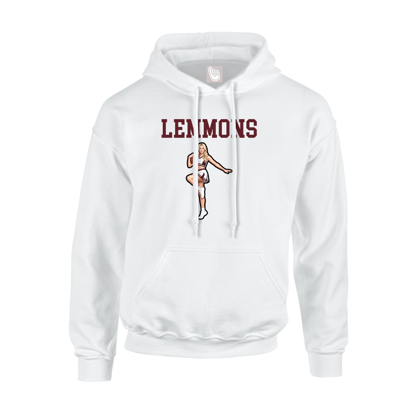 Youth Hoodie — Shirsey in White
