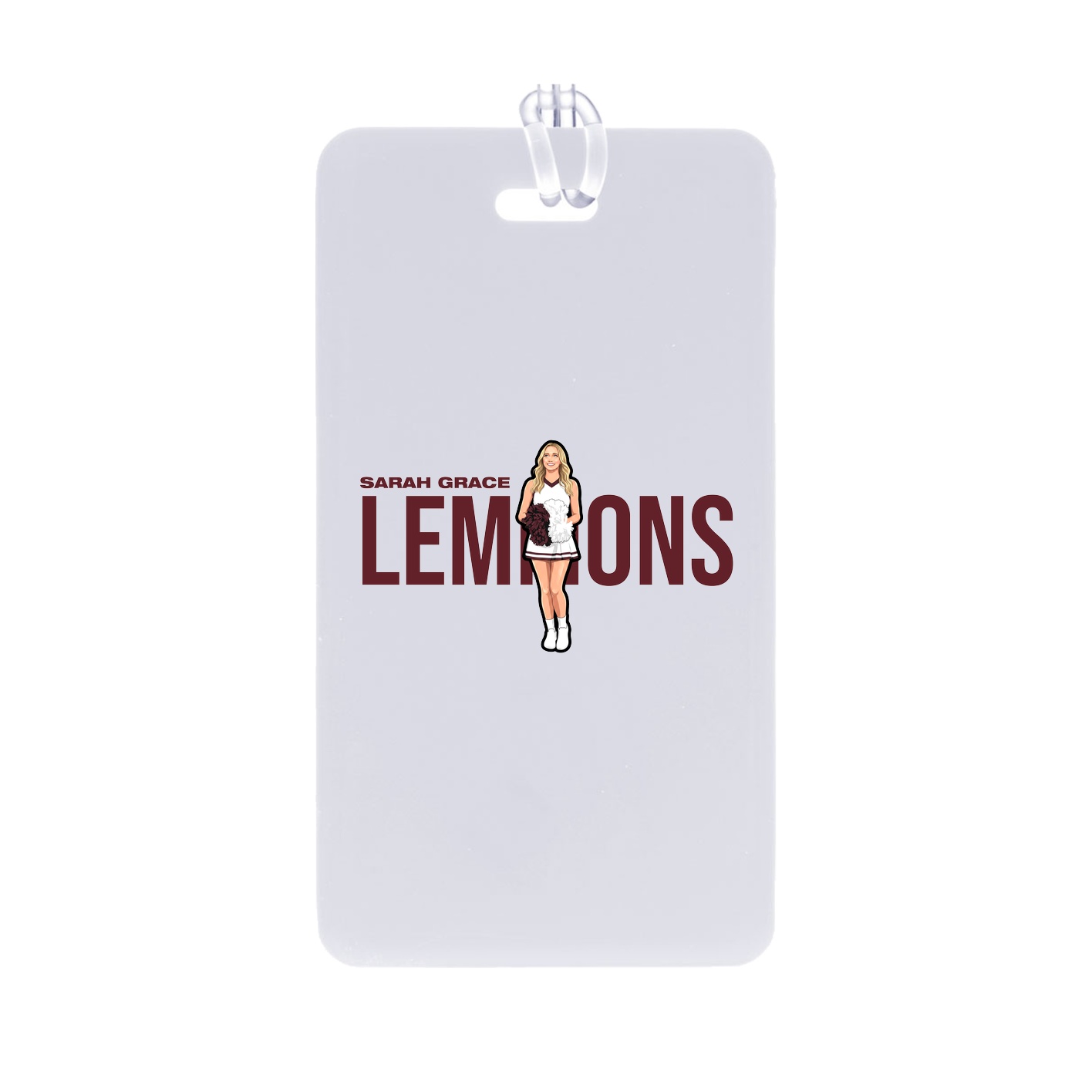 Bag Tag — Player Name in Classic