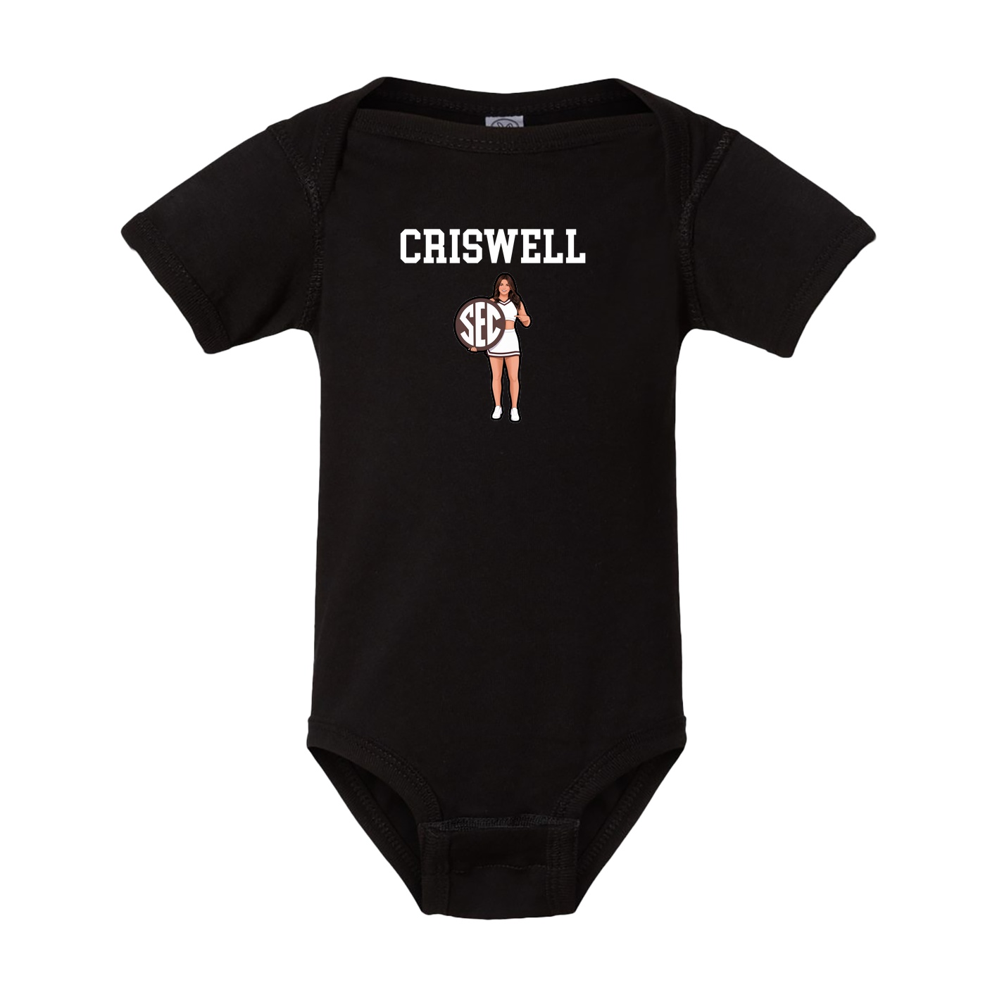 Baby Onesie — Shirsey in Black