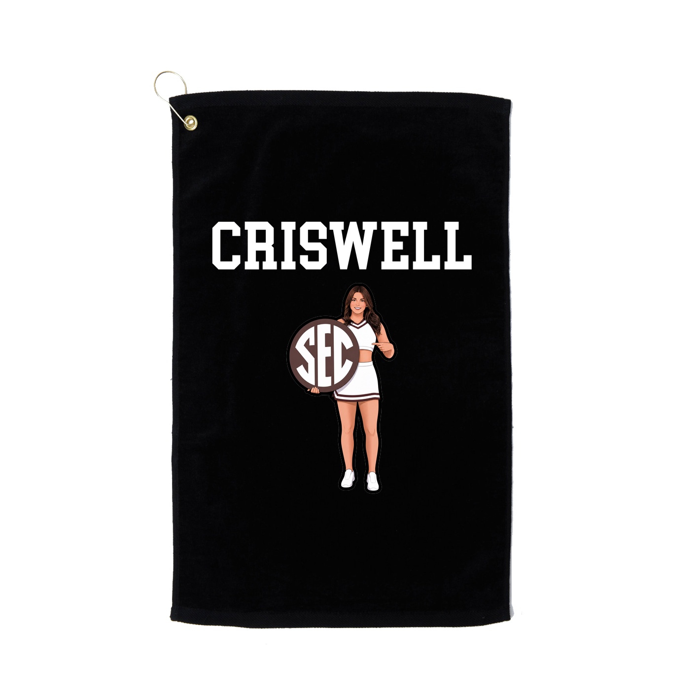 Golf Towel — Shirsey in Black