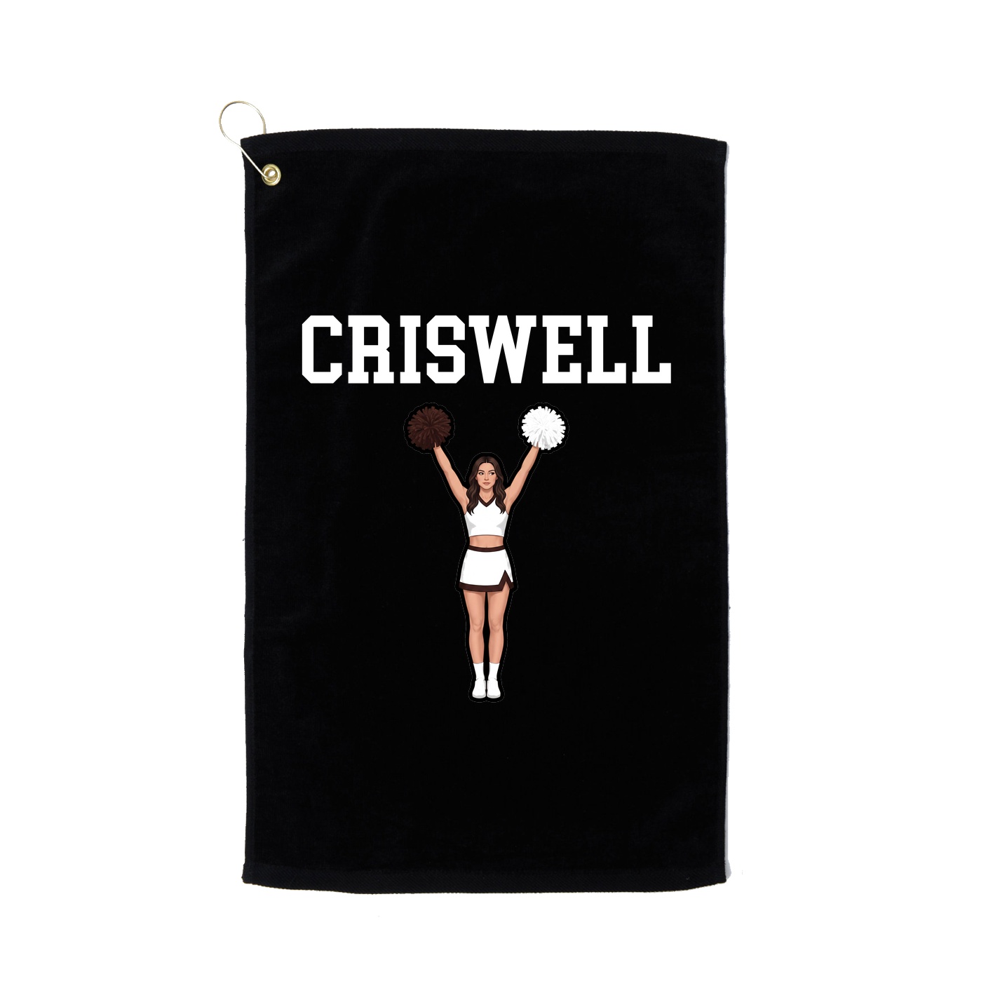 Golf Towel — Shirsey in Black