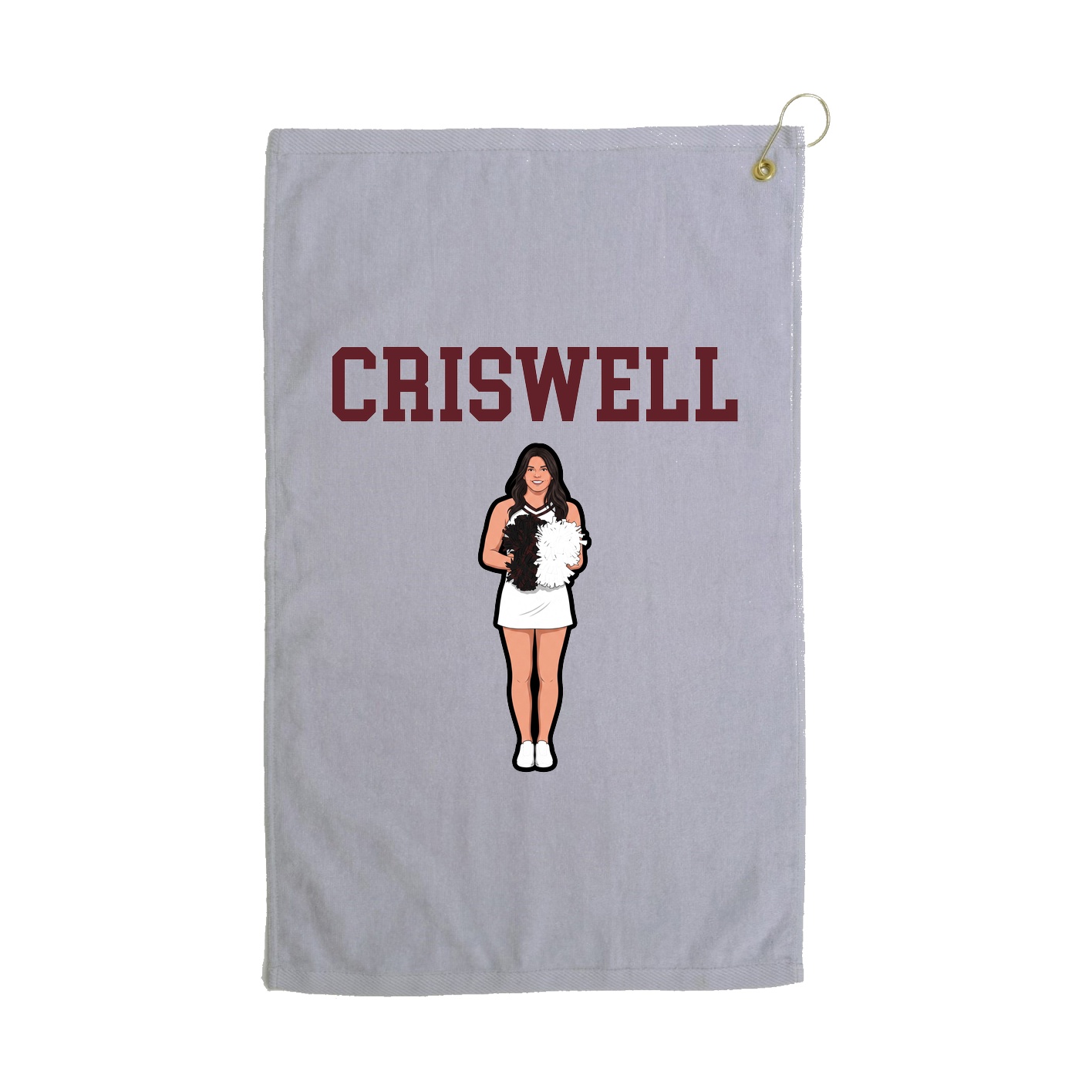 Golf Towel — Shirsey in Grey