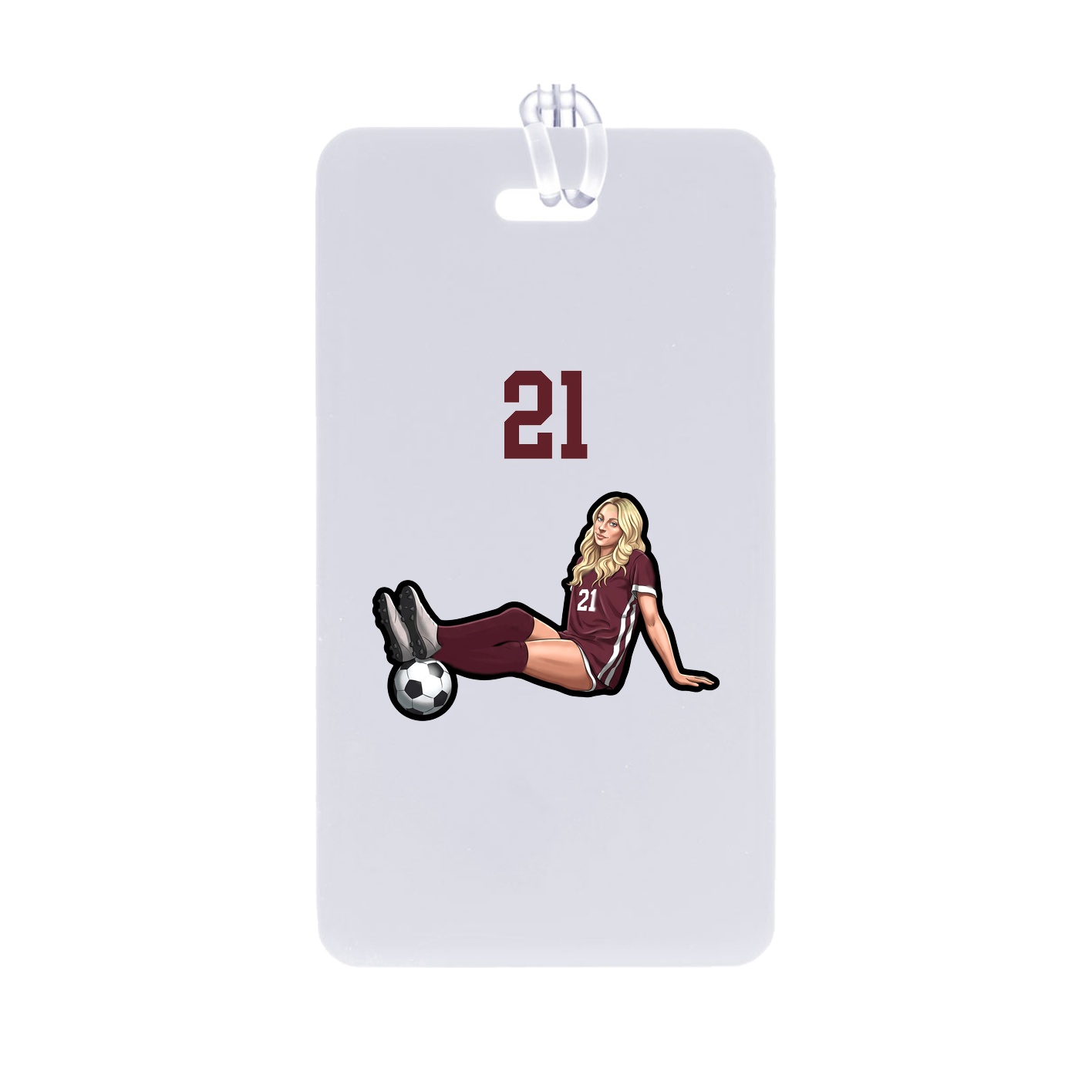 Bag Tag — Number Top in Classic