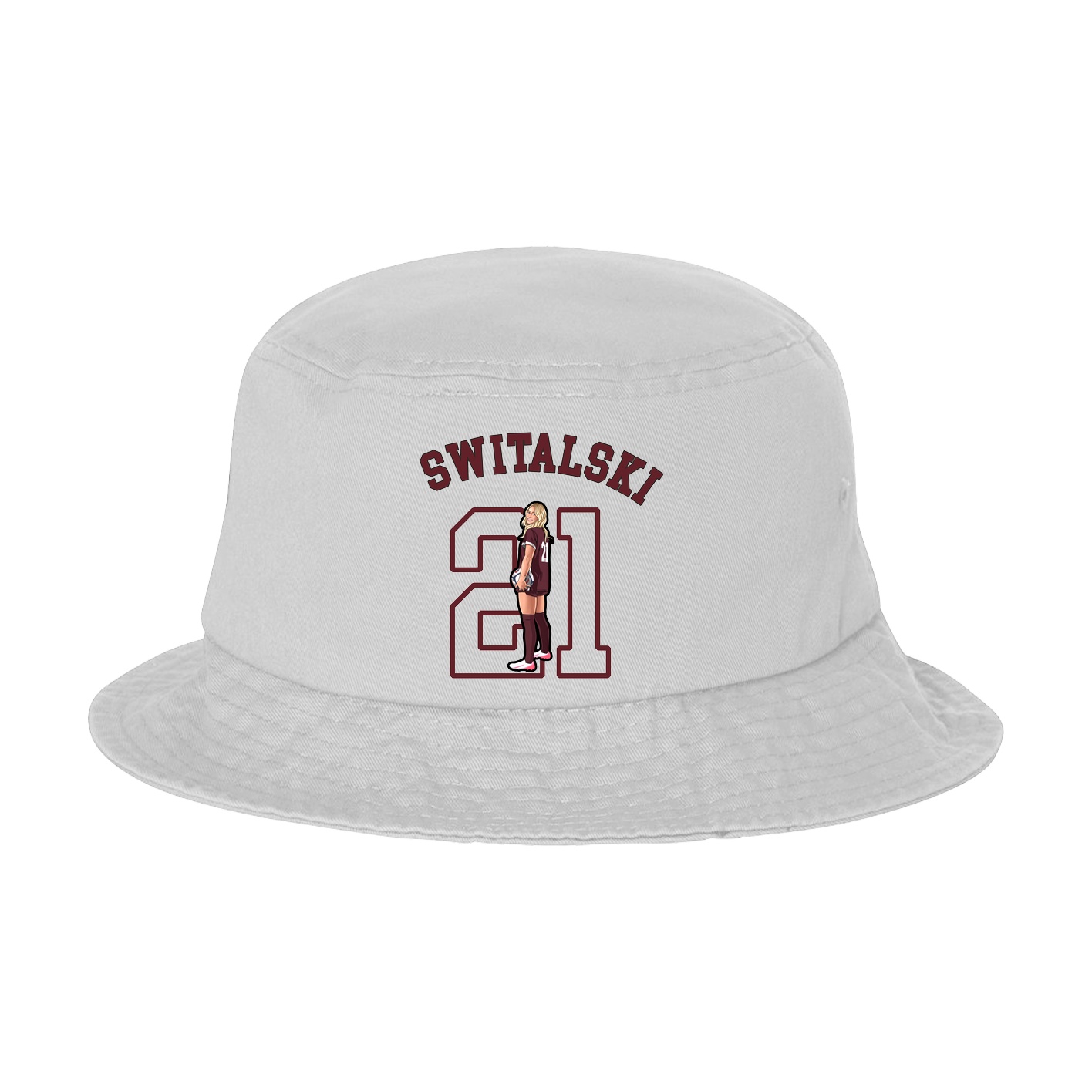 Bucket Cap — Shirsey Arch in White