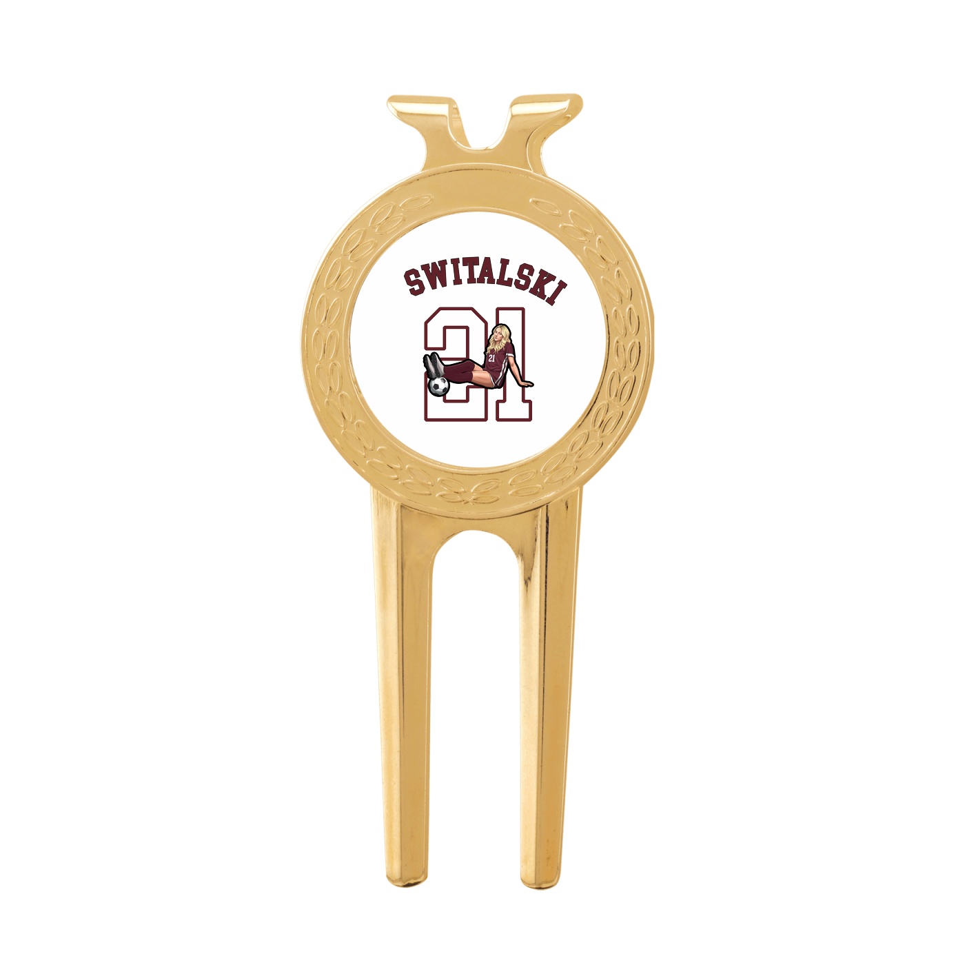 Divot Tool with Ball Marker — Shirsey Arch in Classic