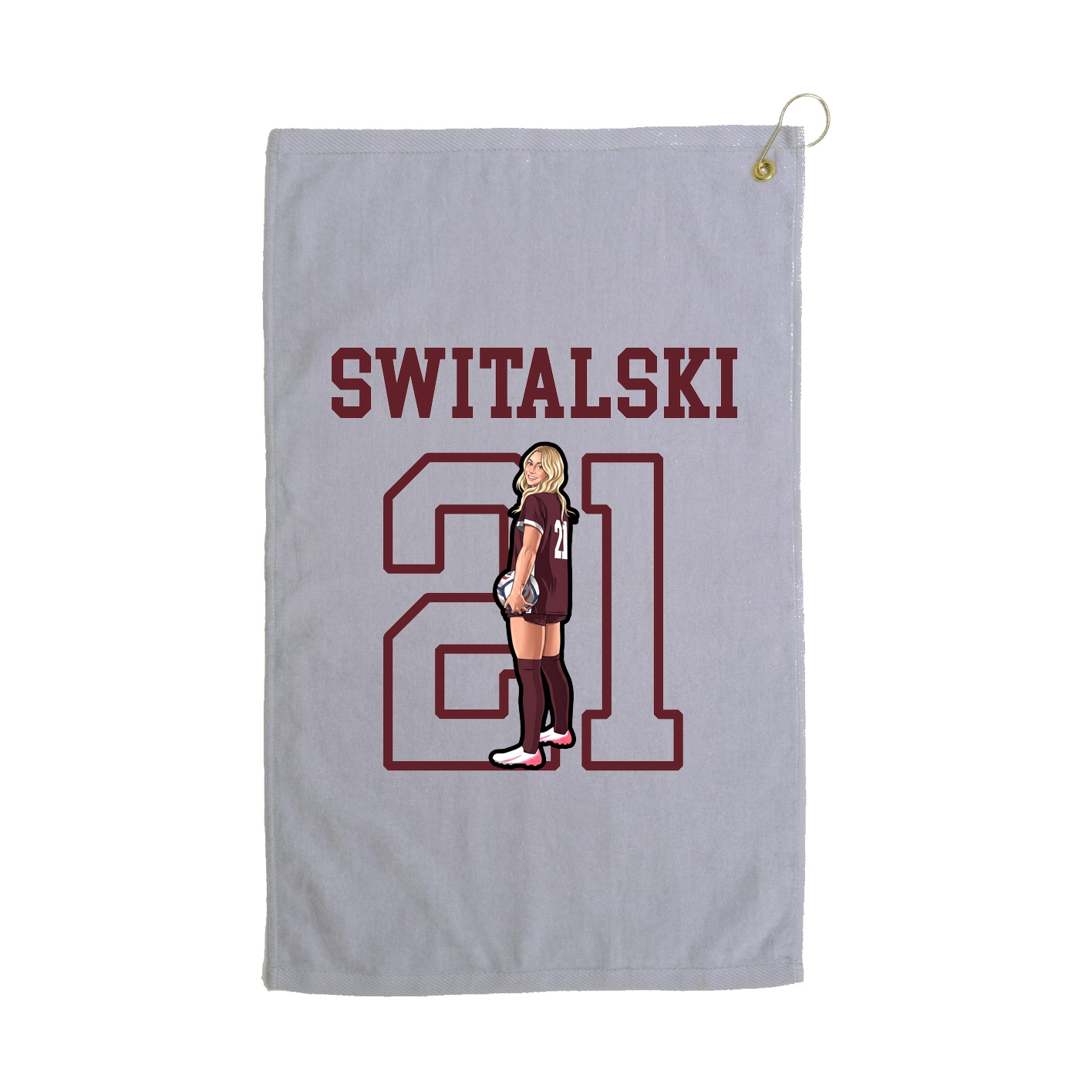 Golf Towel — Shirsey in Grey