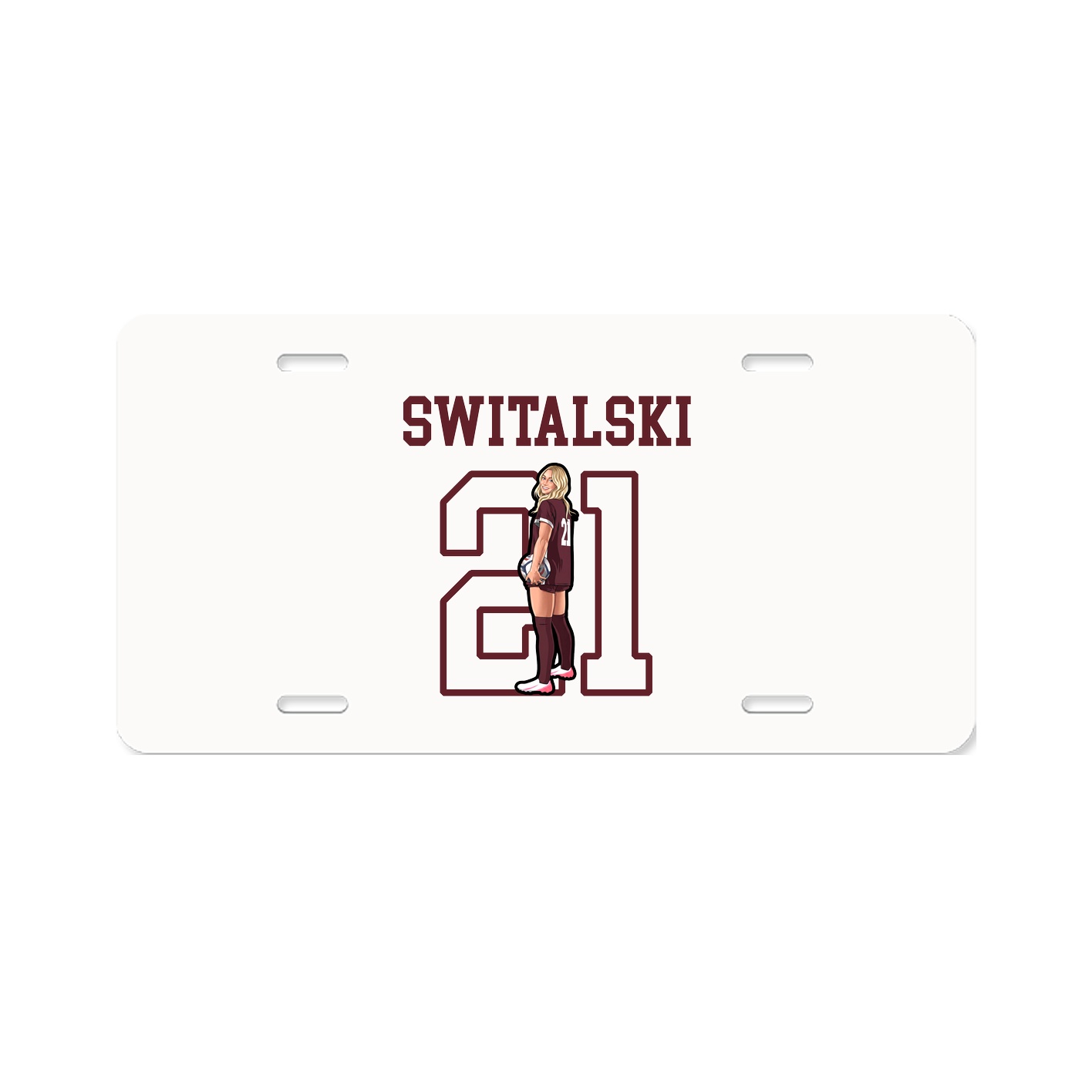 License Plate — Shirsey in Classic