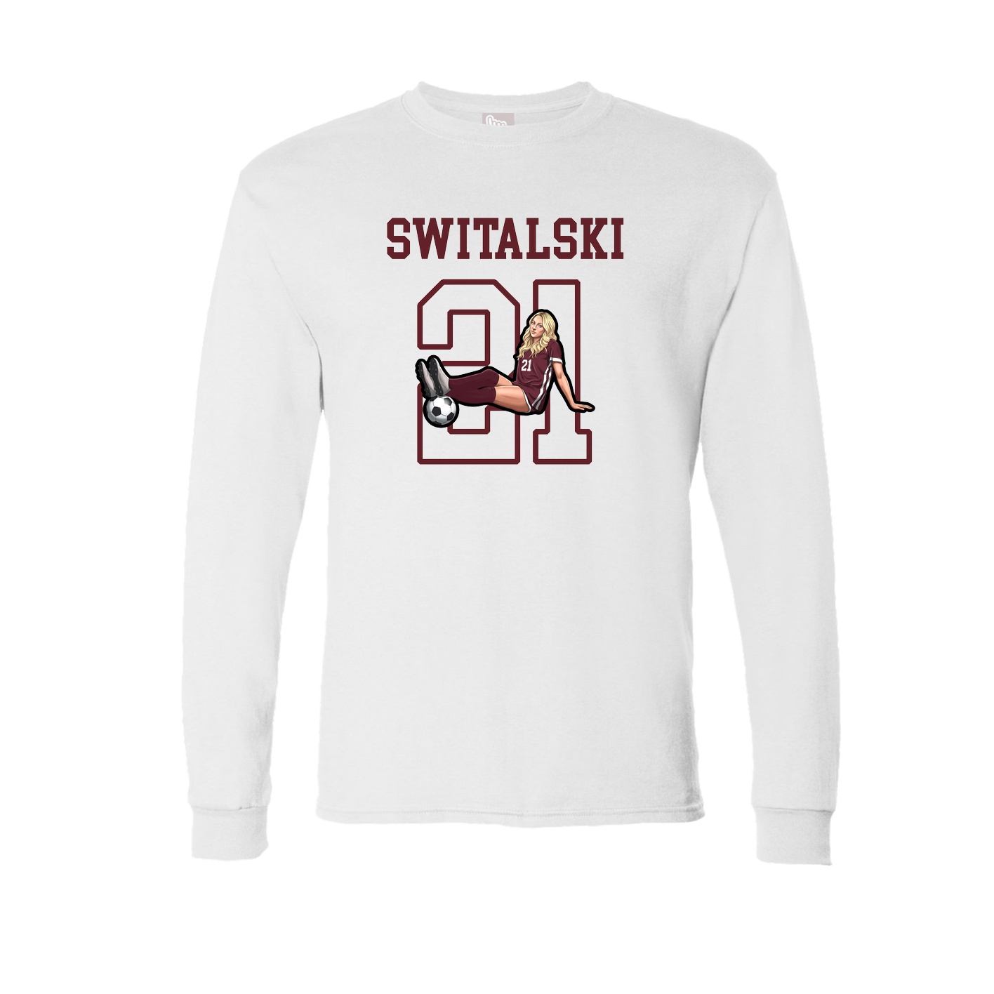 Long Sleeve Tee — Shirsey in White